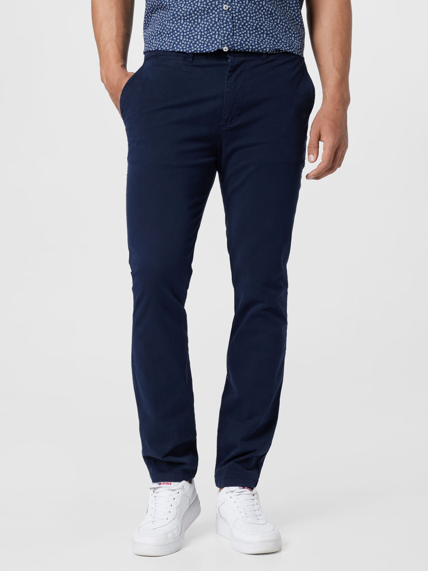 By Garment Makers Pantaloni eleganți bleumarin - Pled.ro