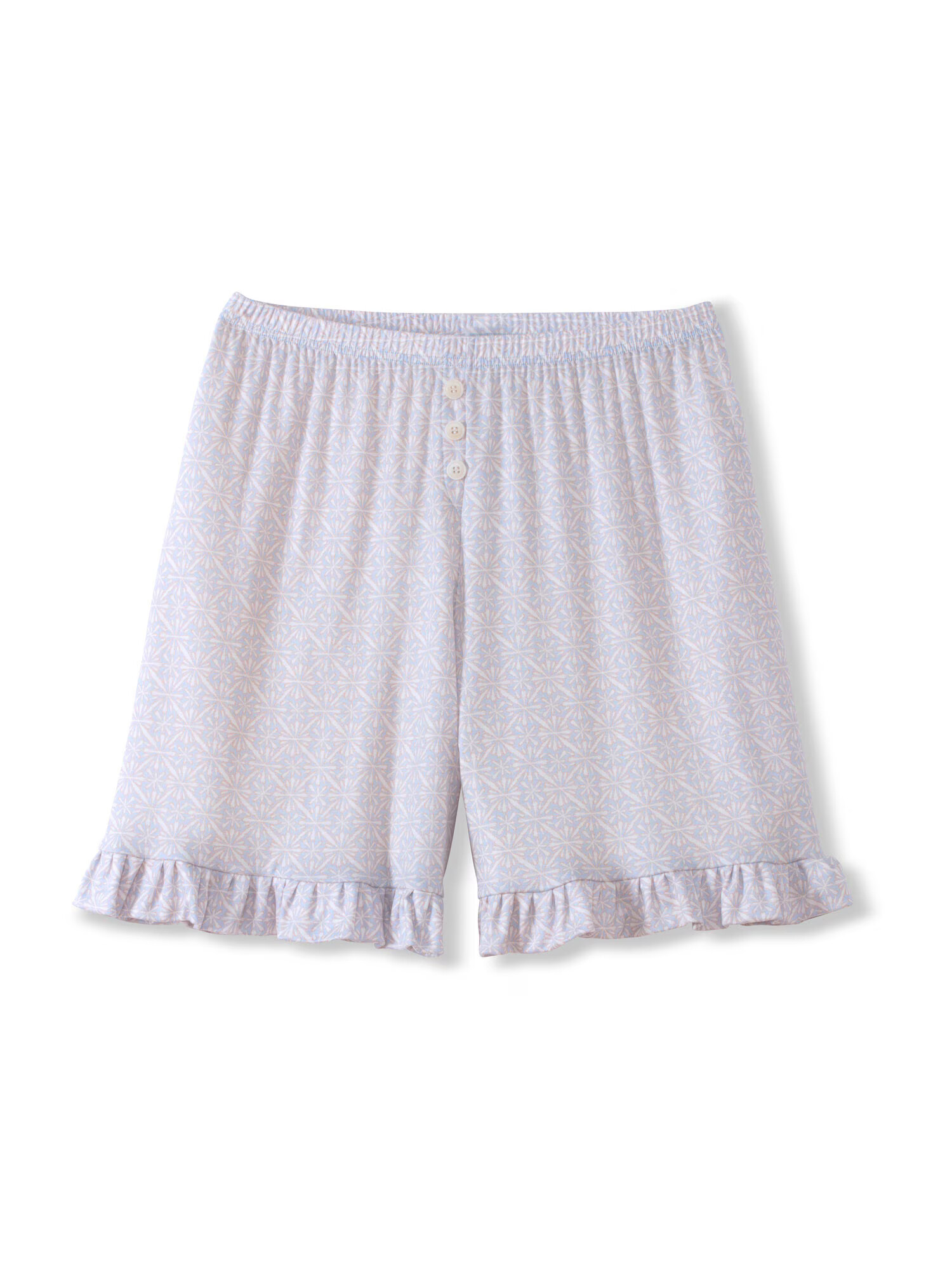 CALIDA Pantaloni de pijama bej / albastru deschis / alb - Pled.ro