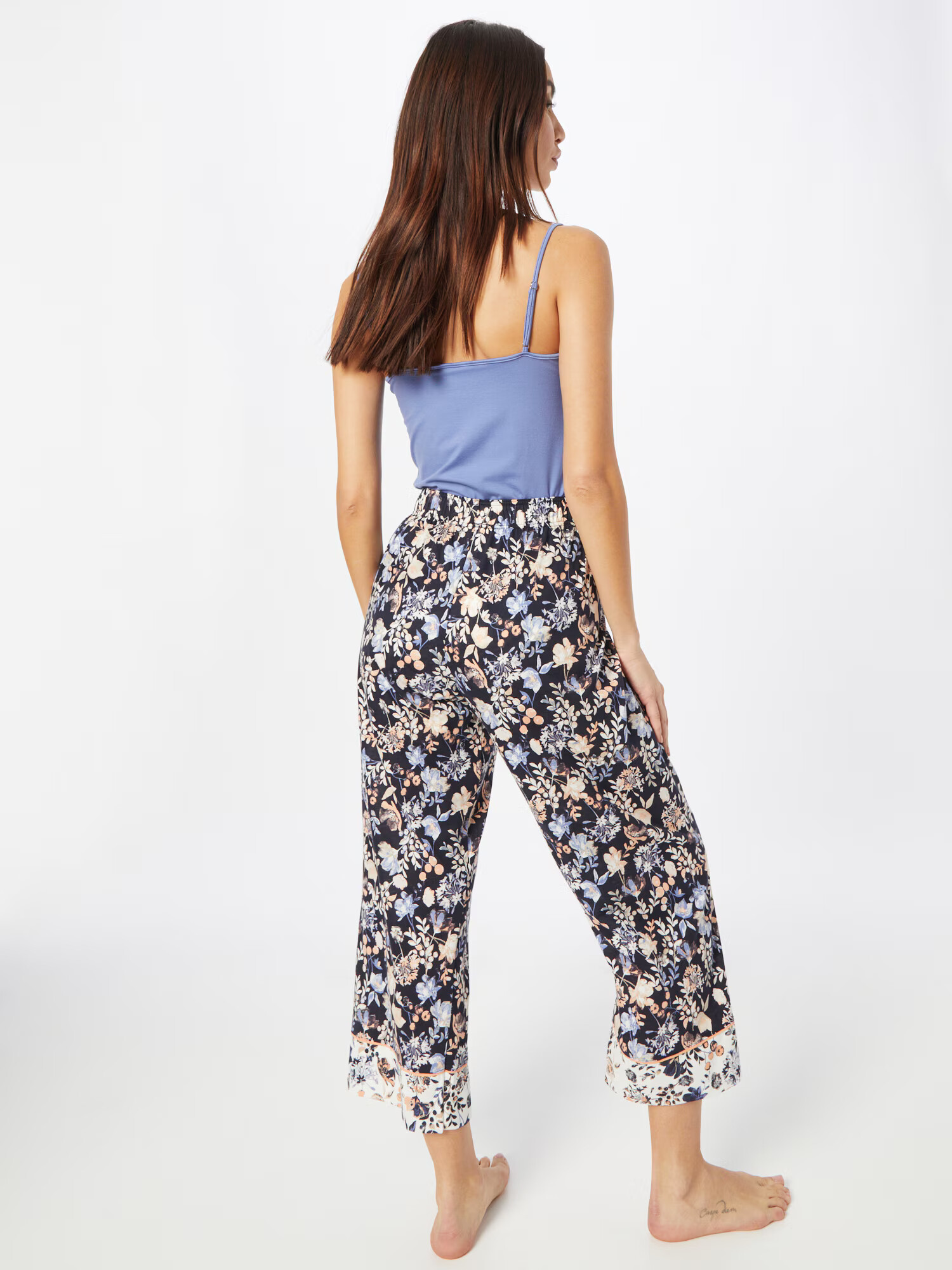 CALIDA Pantaloni de pijama bej / bleumarin / albastru fumuriu / portocaliu caisă / alb murdar - Pled.ro