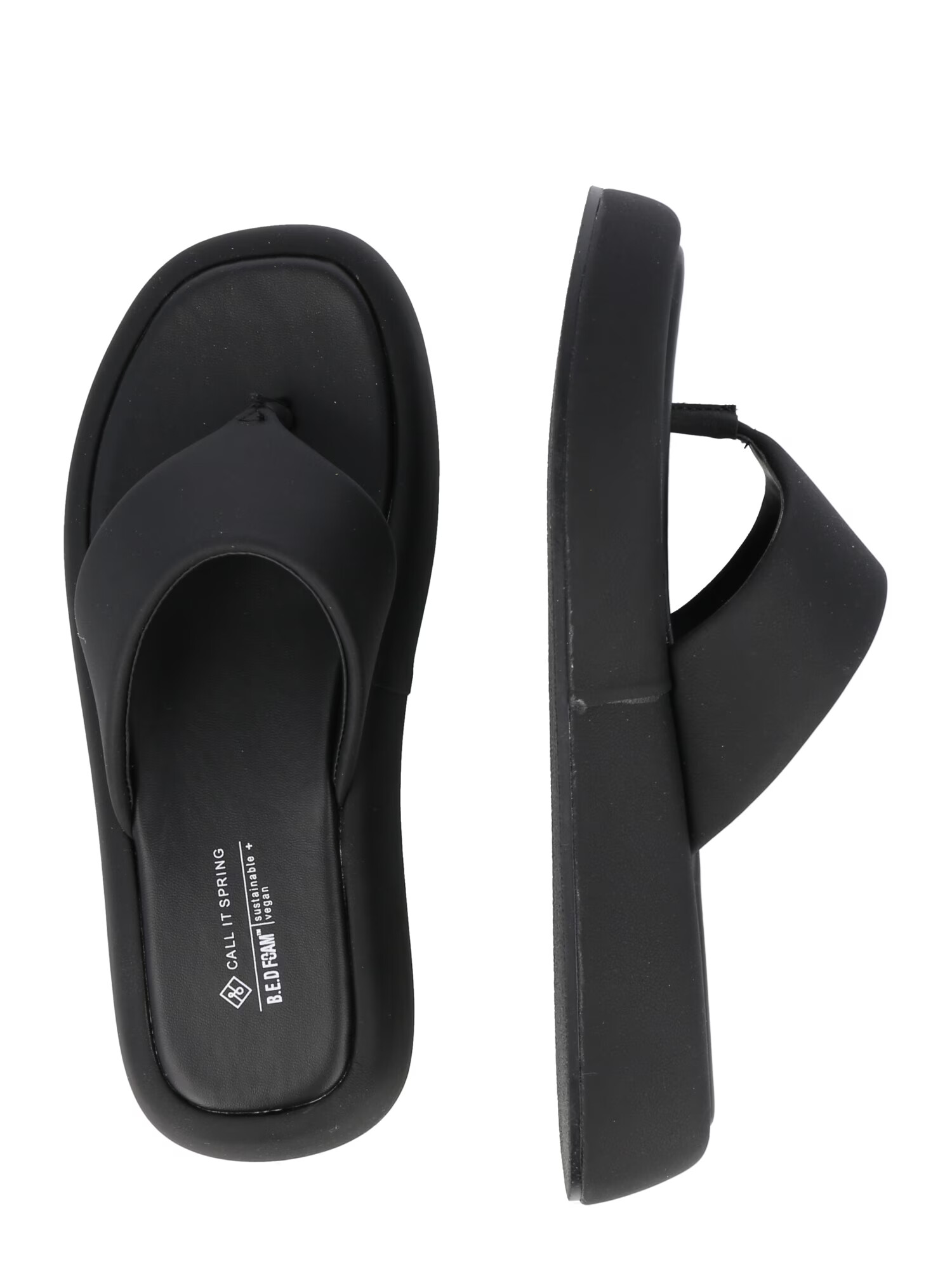 CALL IT SPRING Flip-flops 'MAKENA' negru - Pled.ro