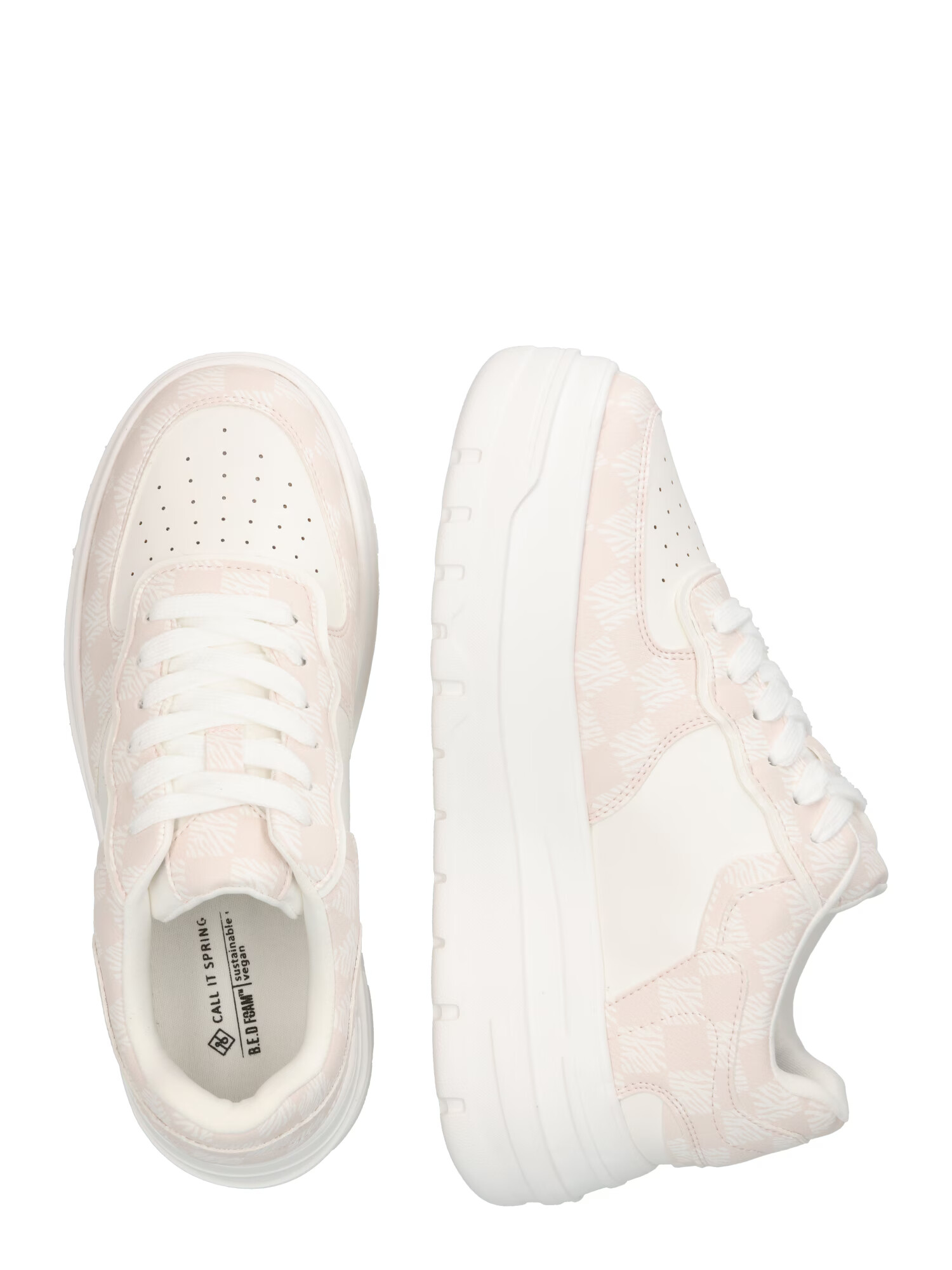 CALL IT SPRING Sneaker low roz deschis / alb - Pled.ro