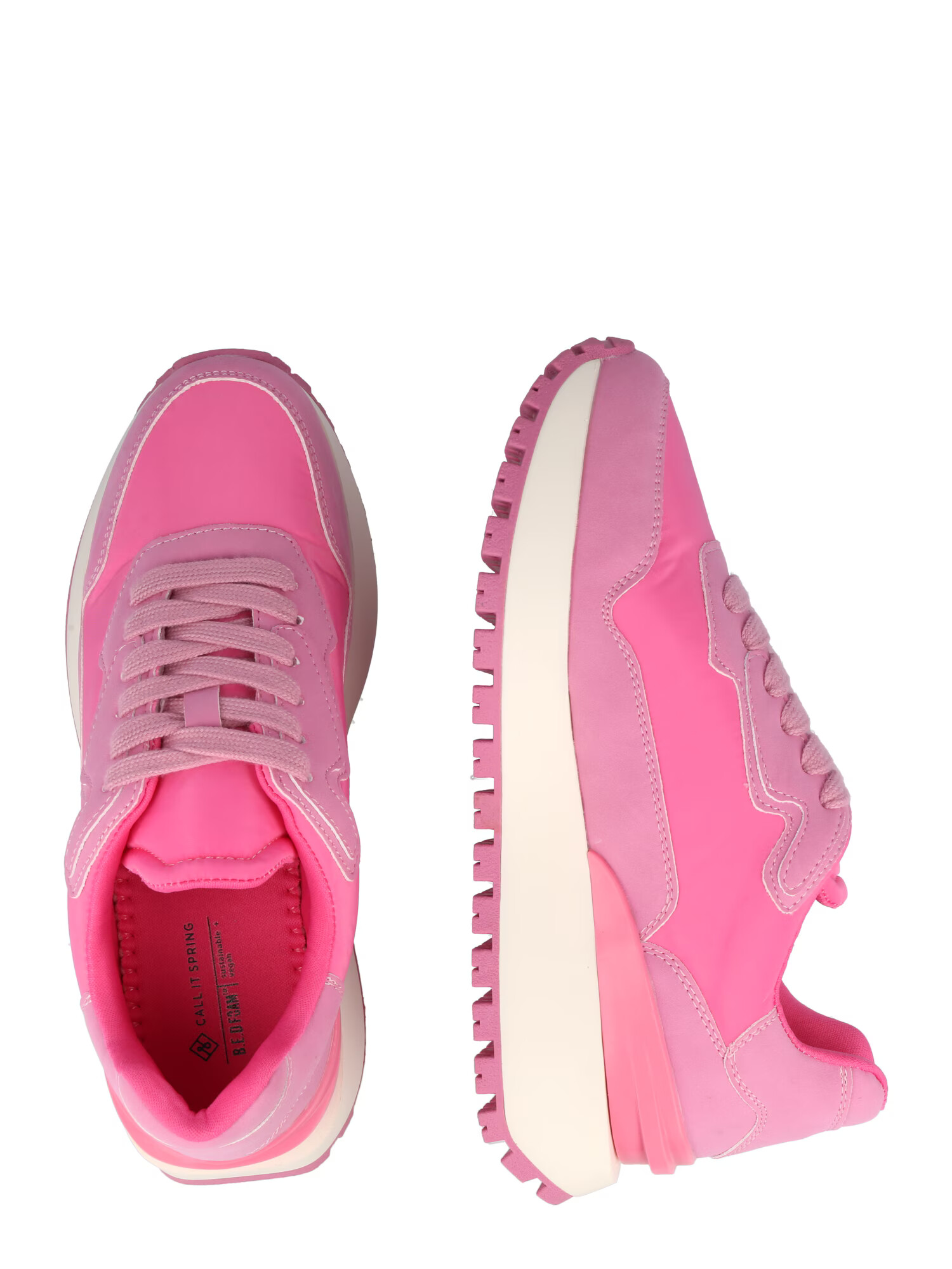 CALL IT SPRING Sneaker low 'Vyntage' roz neon / roz deschis - Pled.ro