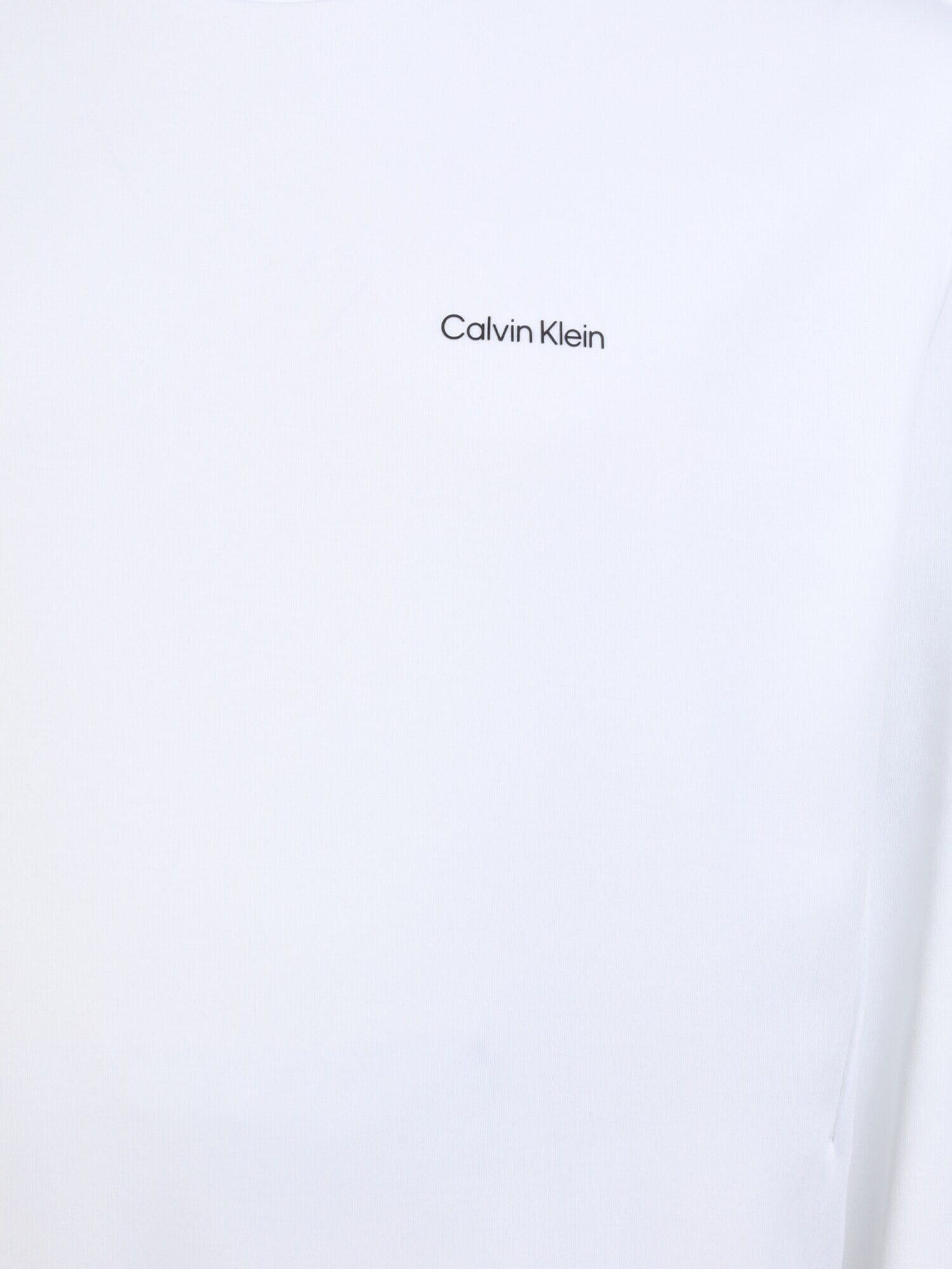 Calvin Klein Big & Tall Bluză de molton negru / alb - Pled.ro