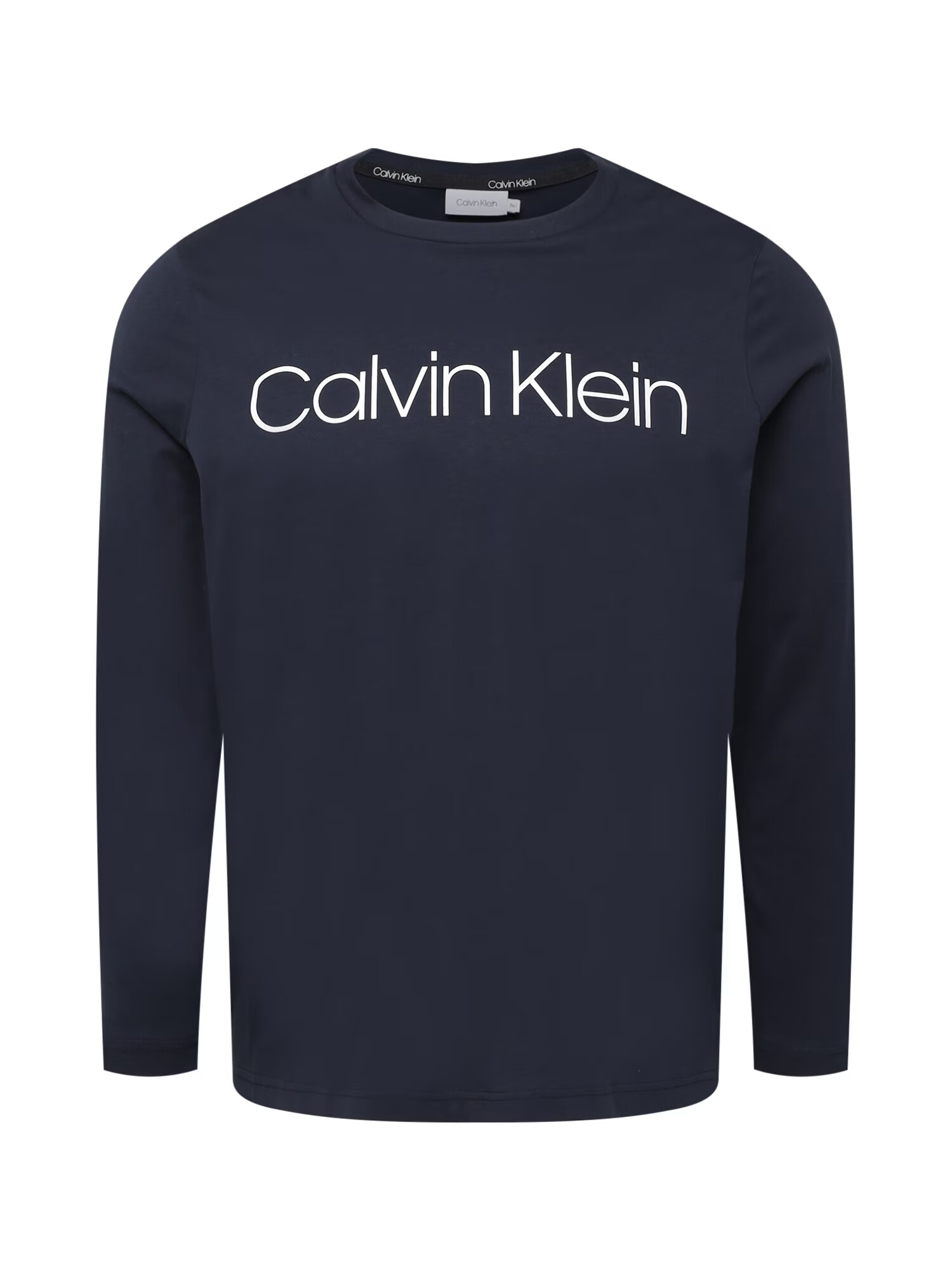 Calvin Klein Big & Tall Tricou bleumarin / alb - Pled.ro