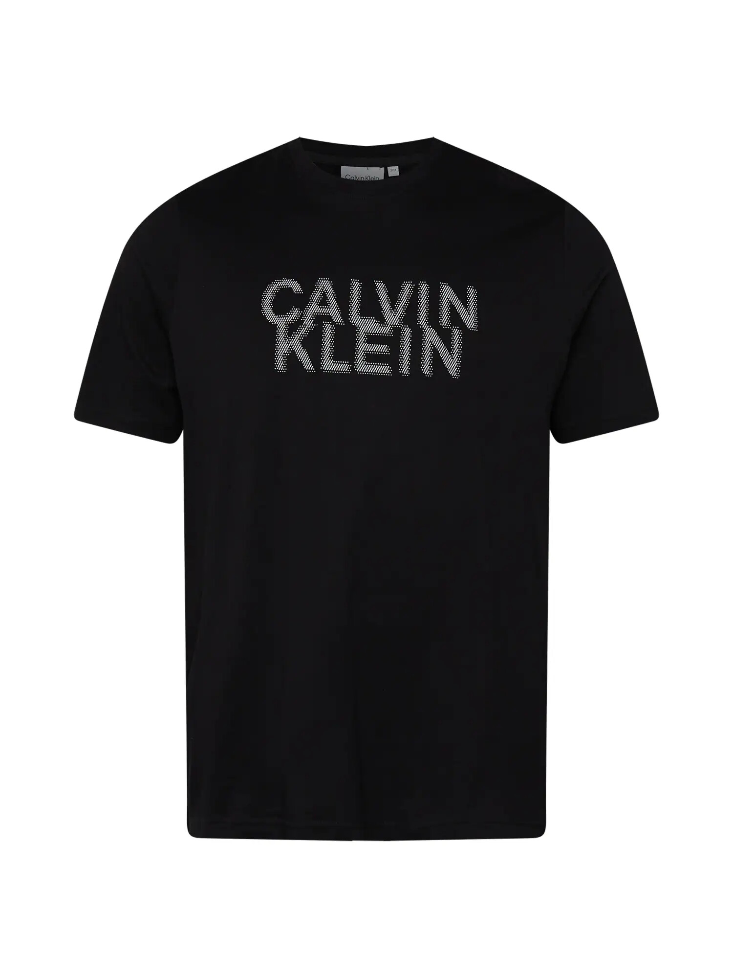 Calvin Klein Big & Tall Tricou gri / negru - Pled.ro