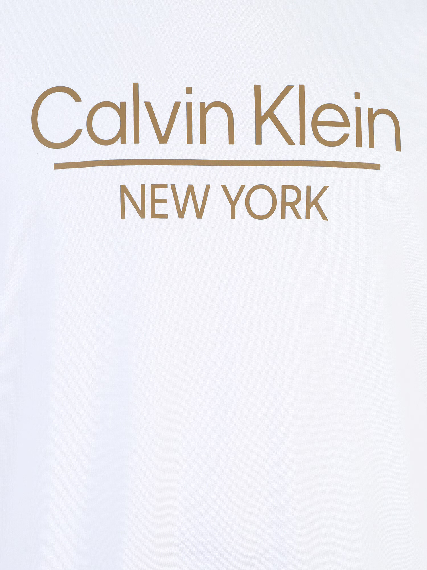 Calvin Klein Big & Tall Tricou maro / alb - Pled.ro