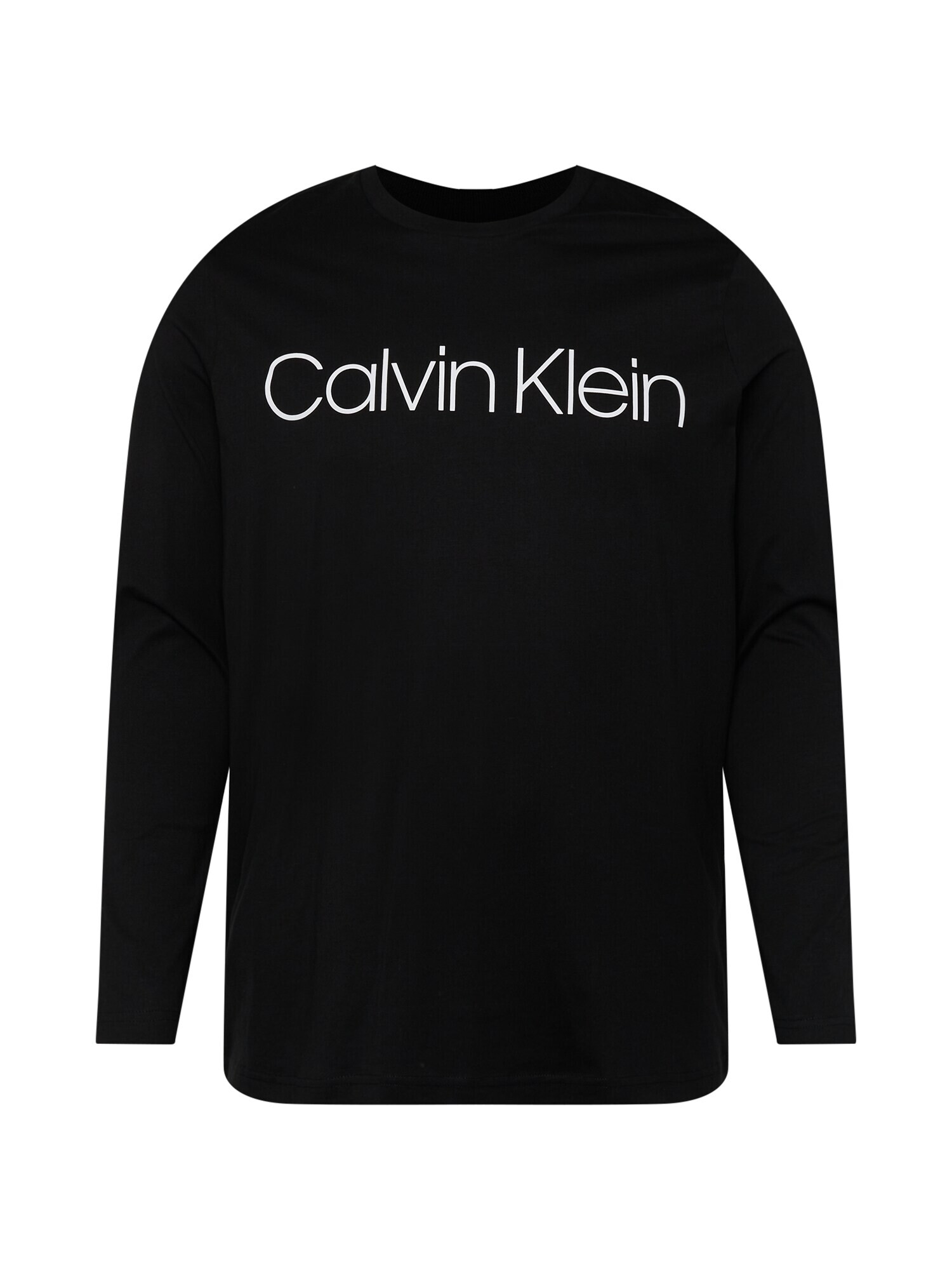 Calvin Klein Big & Tall Tricou negru / alb - Pled.ro