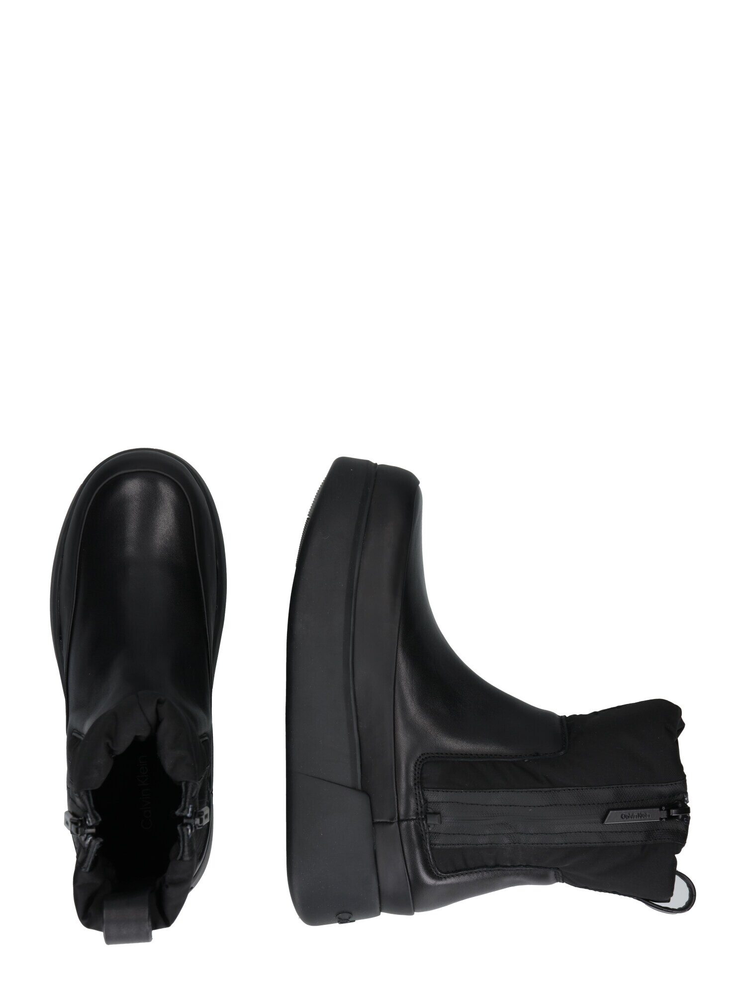 Calvin Klein Botine negru - Pled.ro