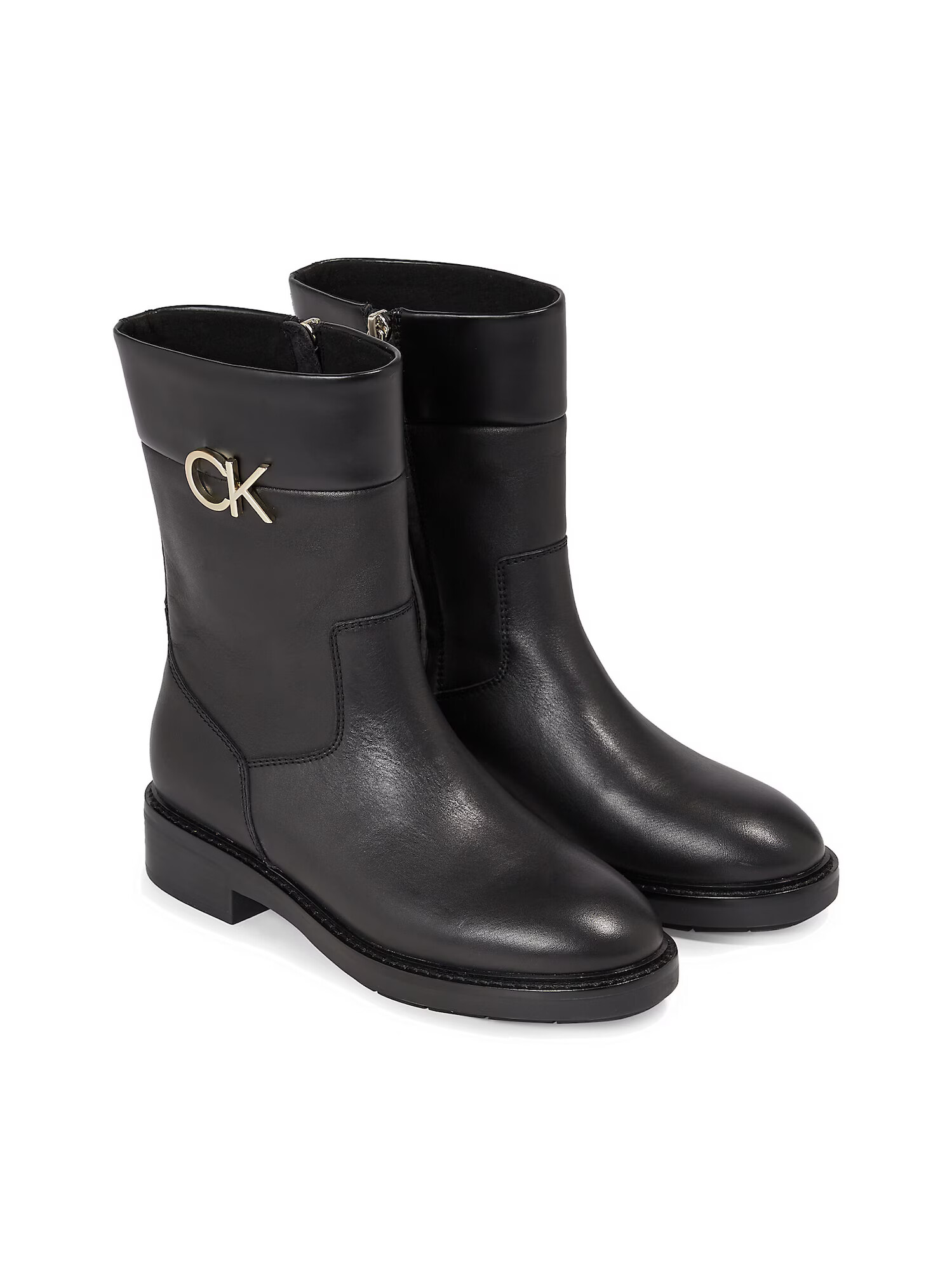 Calvin Klein Botine negru - Pled.ro