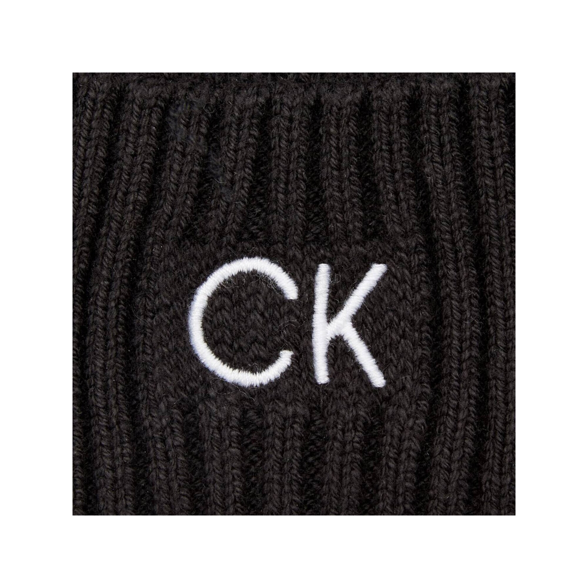 Calvin Klein Căciulă negru / alb - Pled.ro