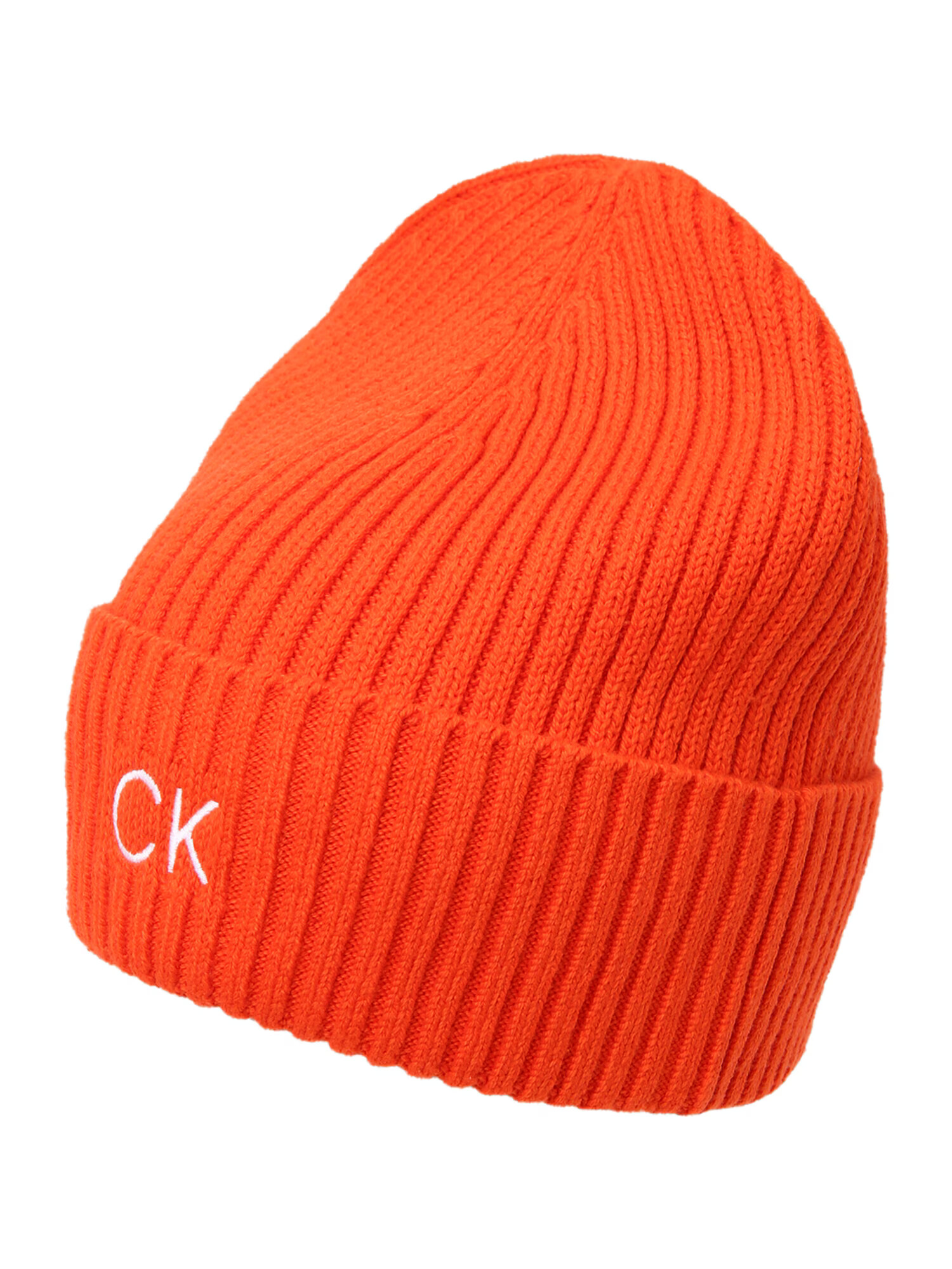 Calvin Klein Căciulă portocaliu neon / alb - Pled.ro