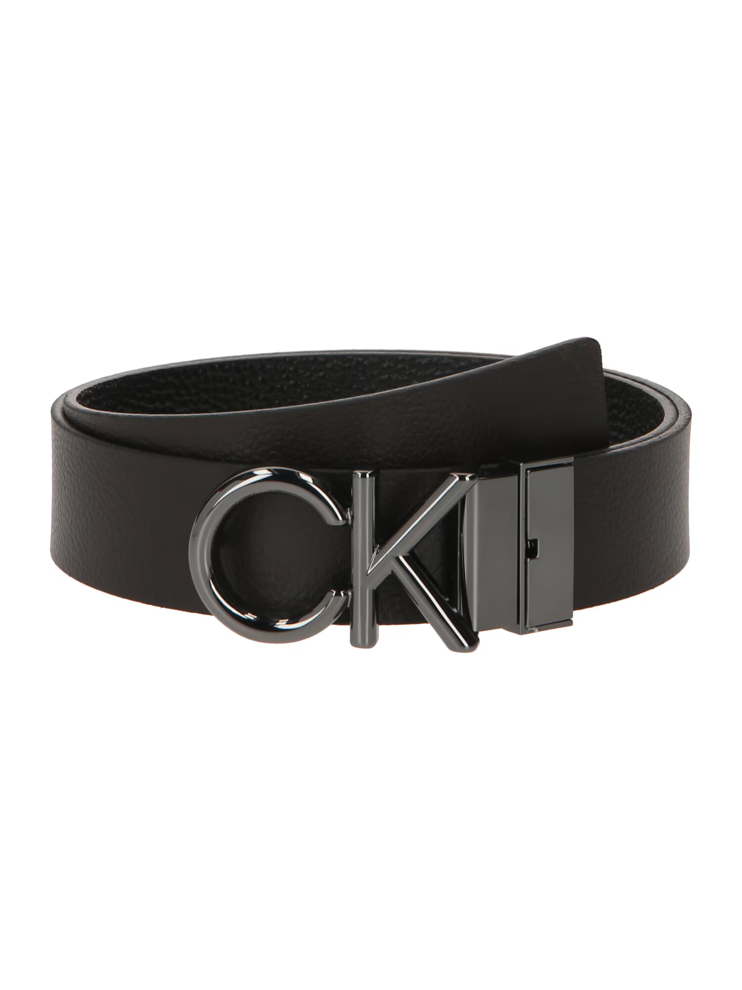 Calvin Klein Curea gri argintiu / negru - Pled.ro