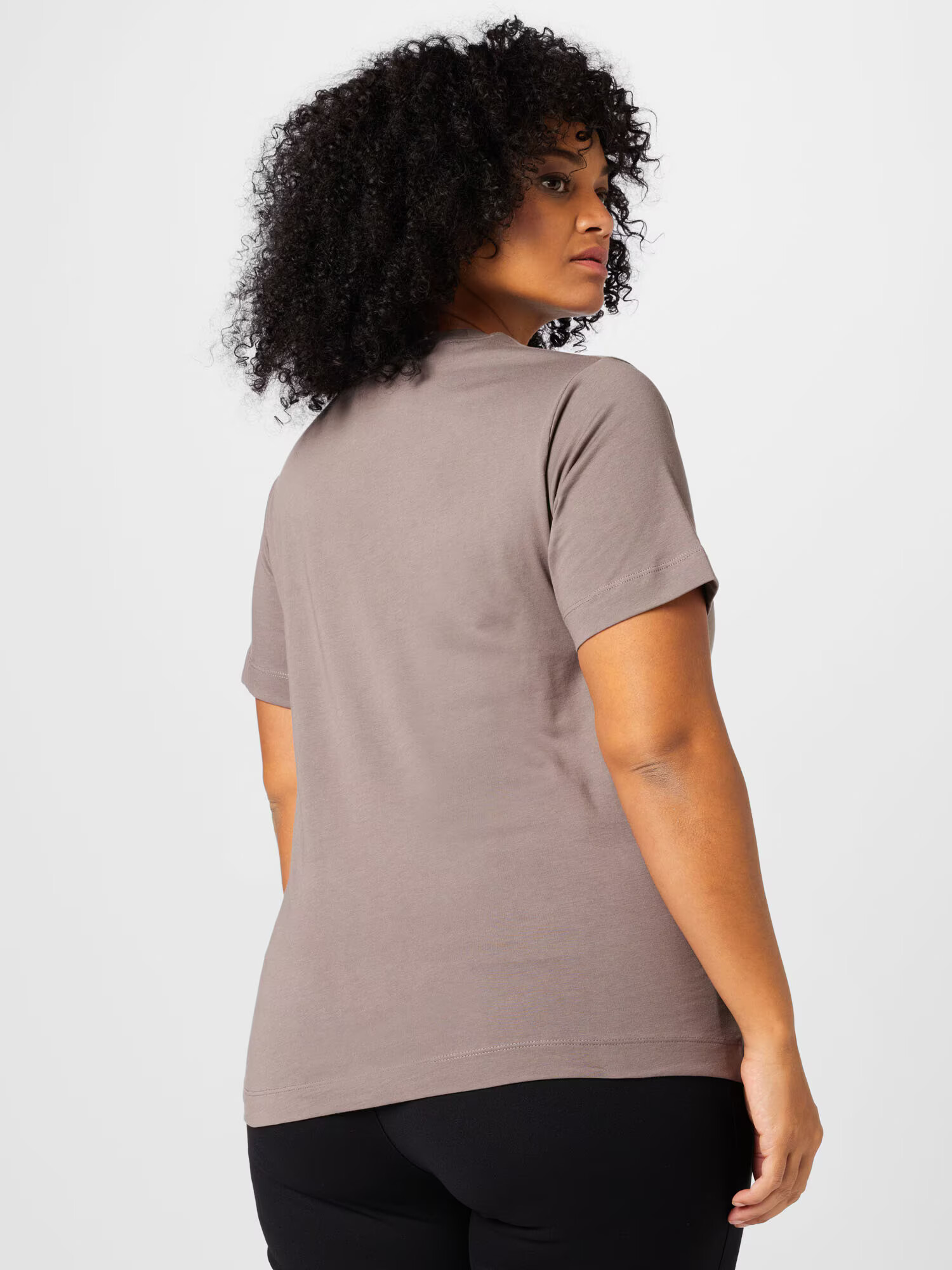 Calvin Klein Curve Tricou bej închis - Pled.ro