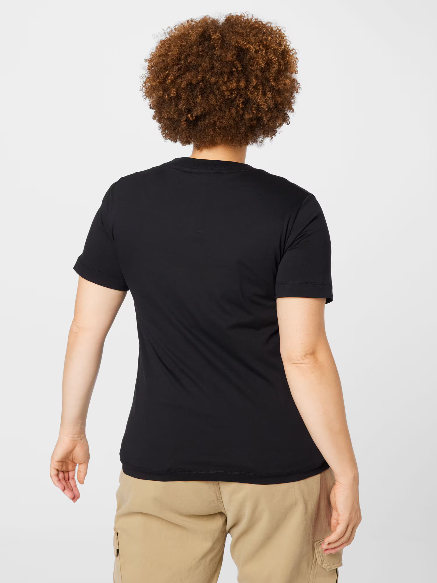 Calvin Klein Curve Tricou negru / alb - Pled.ro