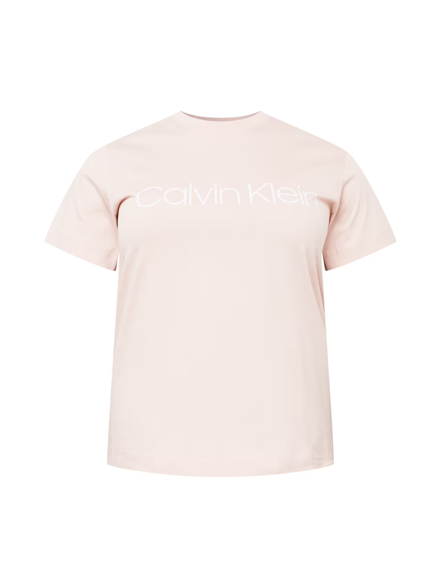 Calvin Klein Curve Tricou roz / alb - Pled.ro