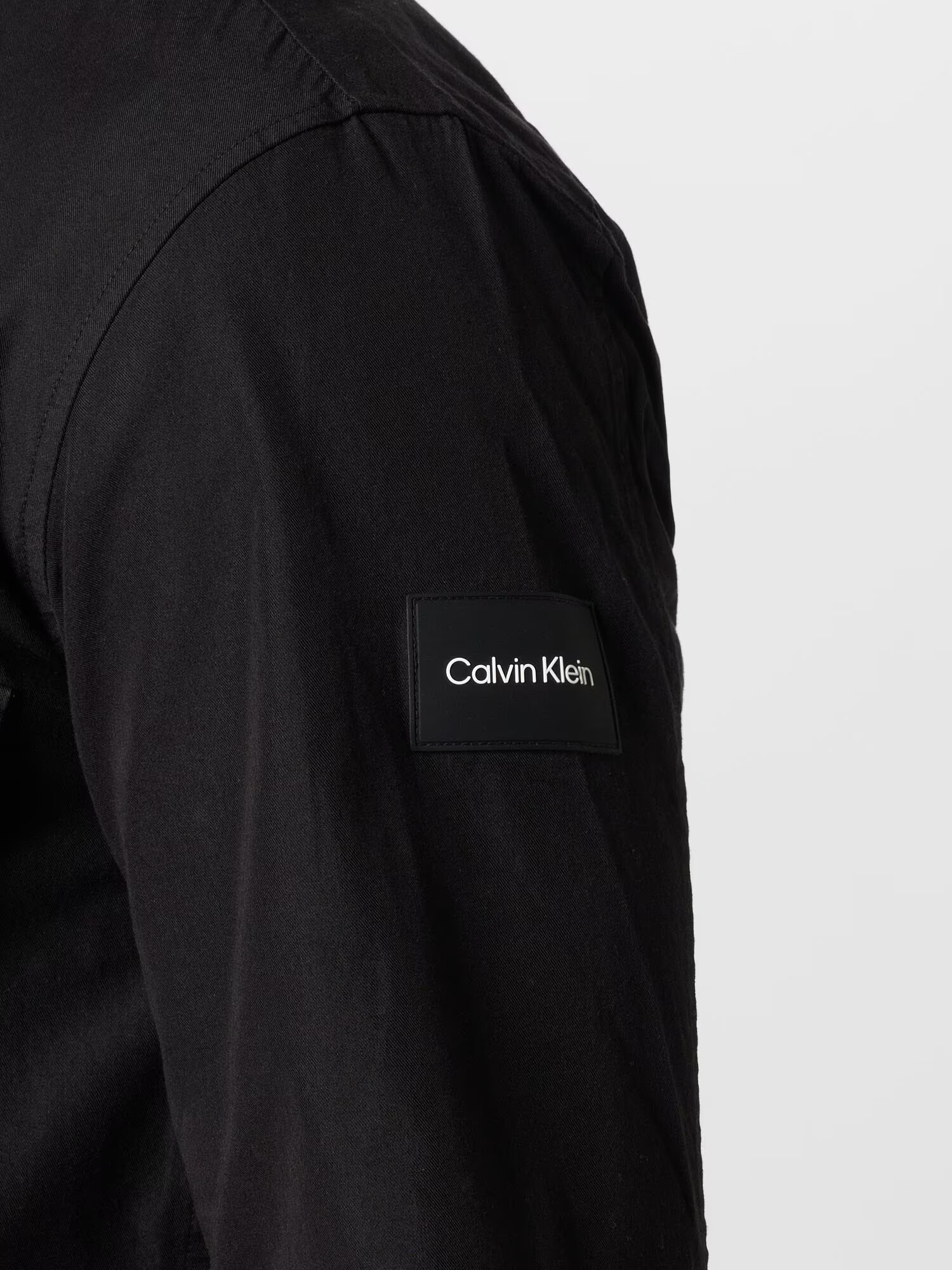 Calvin Klein Geacă de primăvară-toamnă negru / alb - Pled.ro