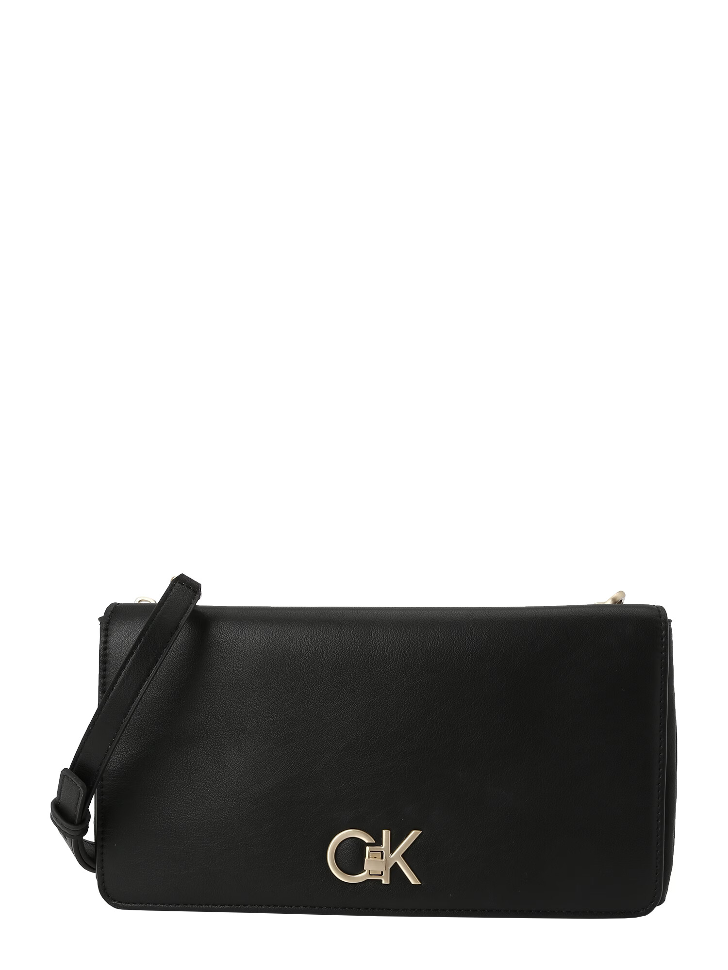 Calvin Klein Clutch auriu / negru - Pled.ro