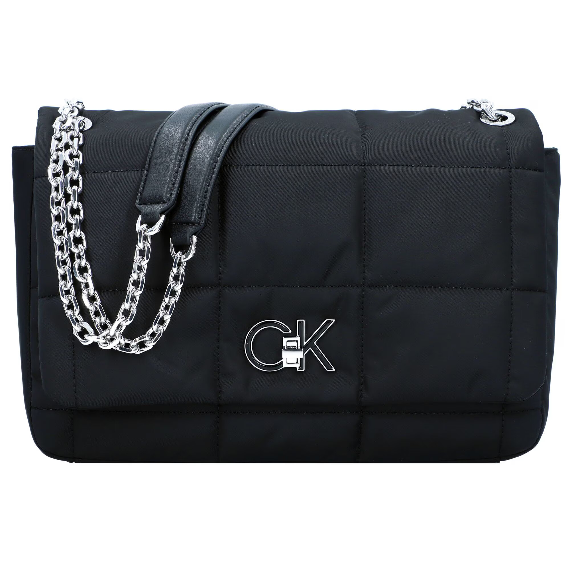 Calvin Klein Geantă de umăr 'Re-Lock Quilt' negru - Pled.ro