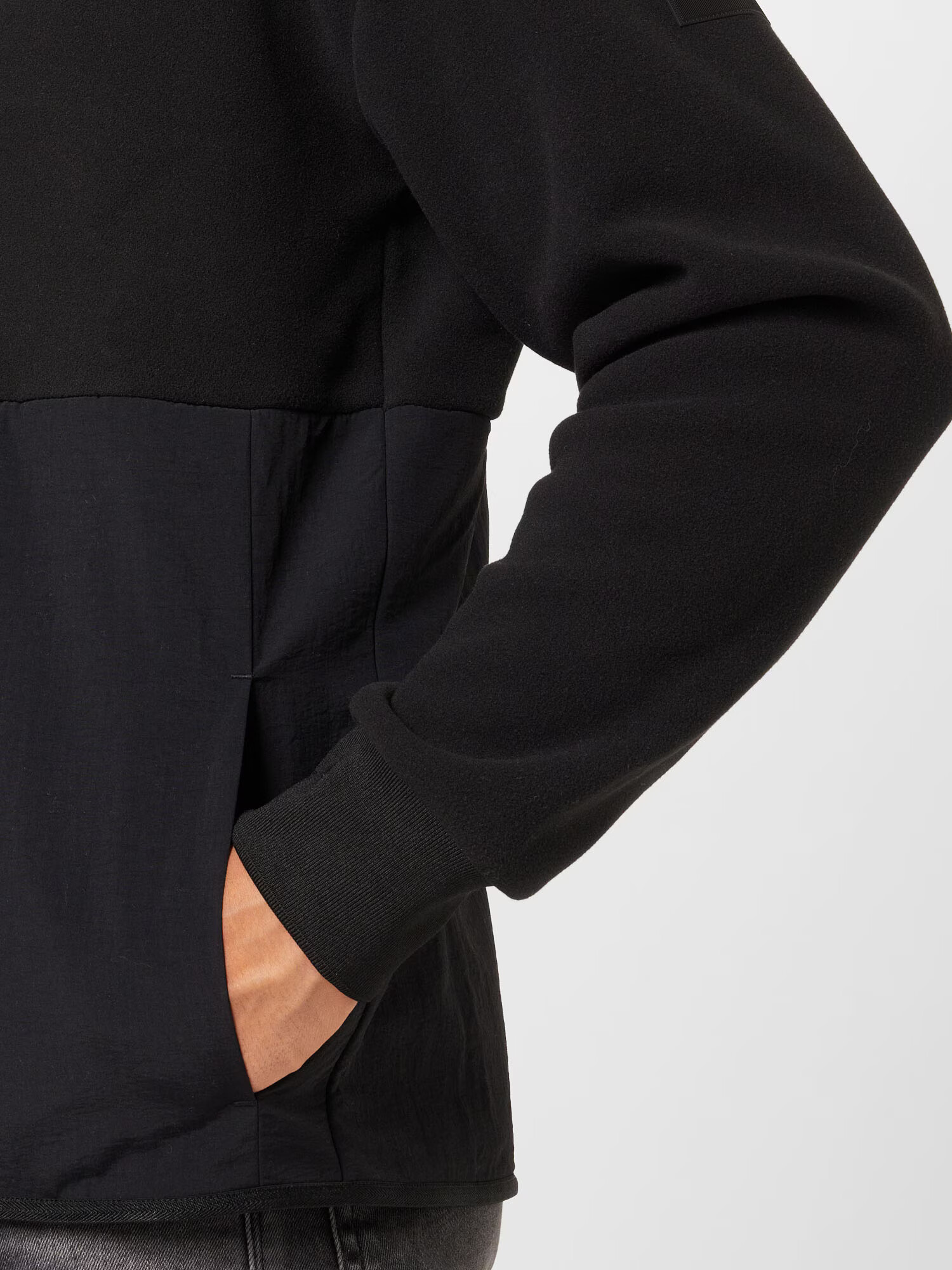 Calvin Klein Jachetă fleece negru - Pled.ro