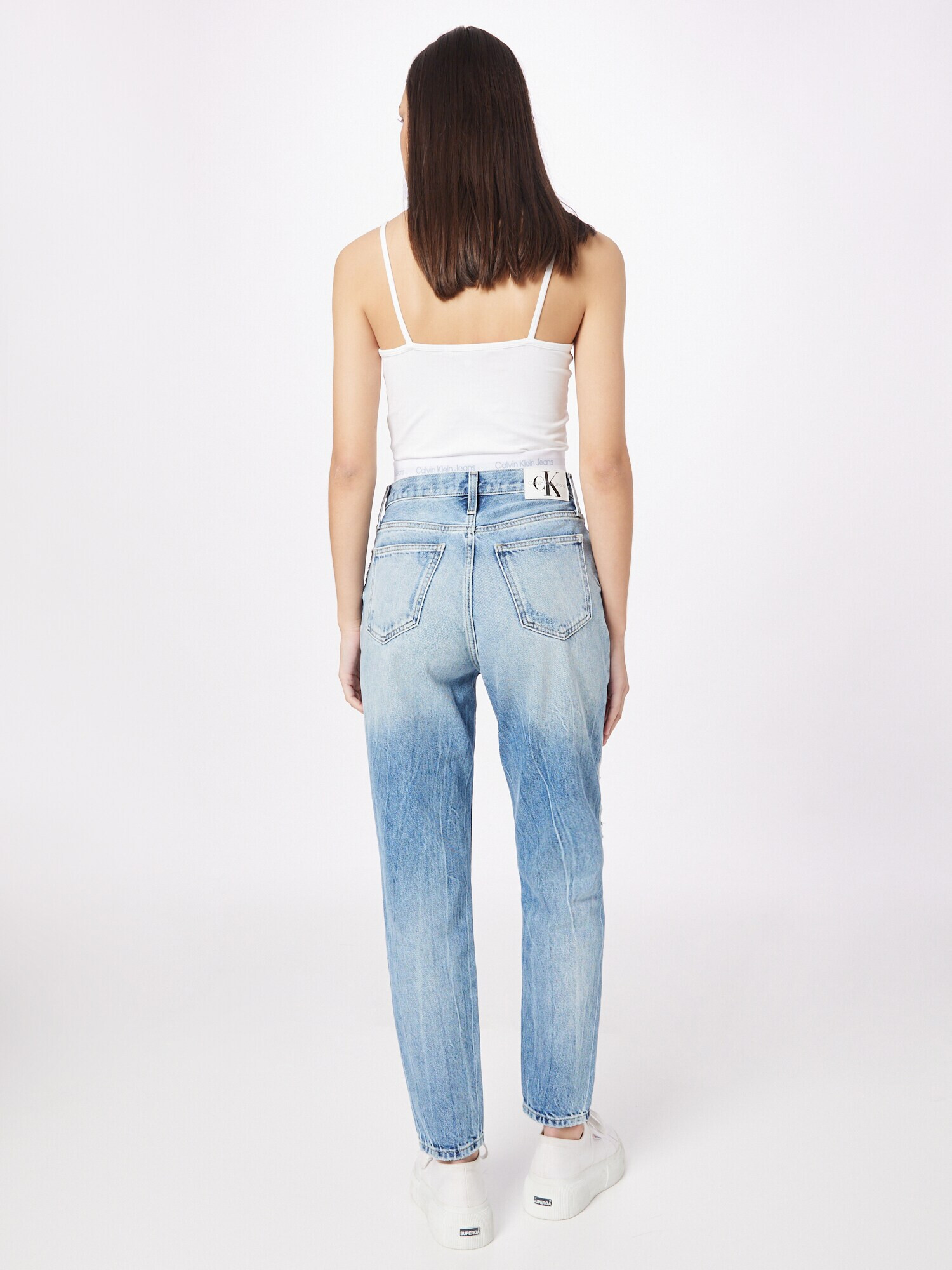 Calvin Klein Jeans albastru denim - Pled.ro