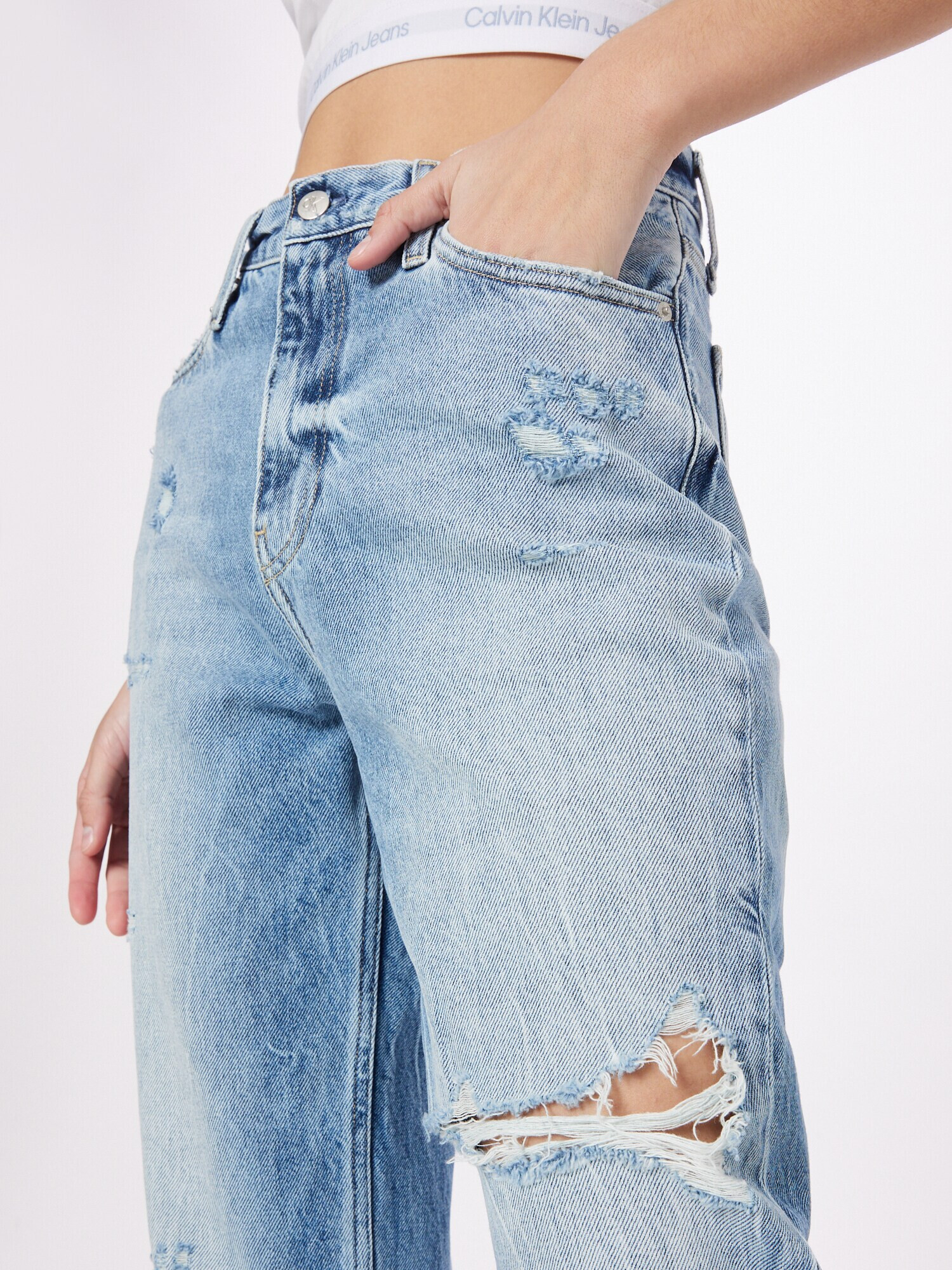 Calvin Klein Jeans albastru denim - Pled.ro