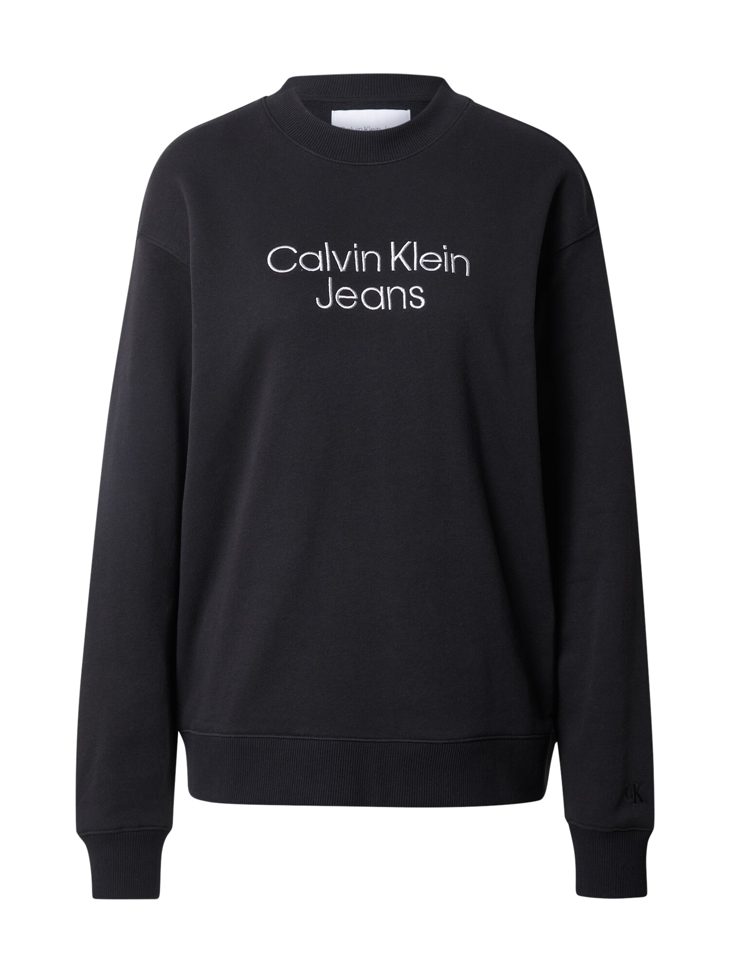 Calvin Klein Jeans Bluză de molton negru - Pled.ro