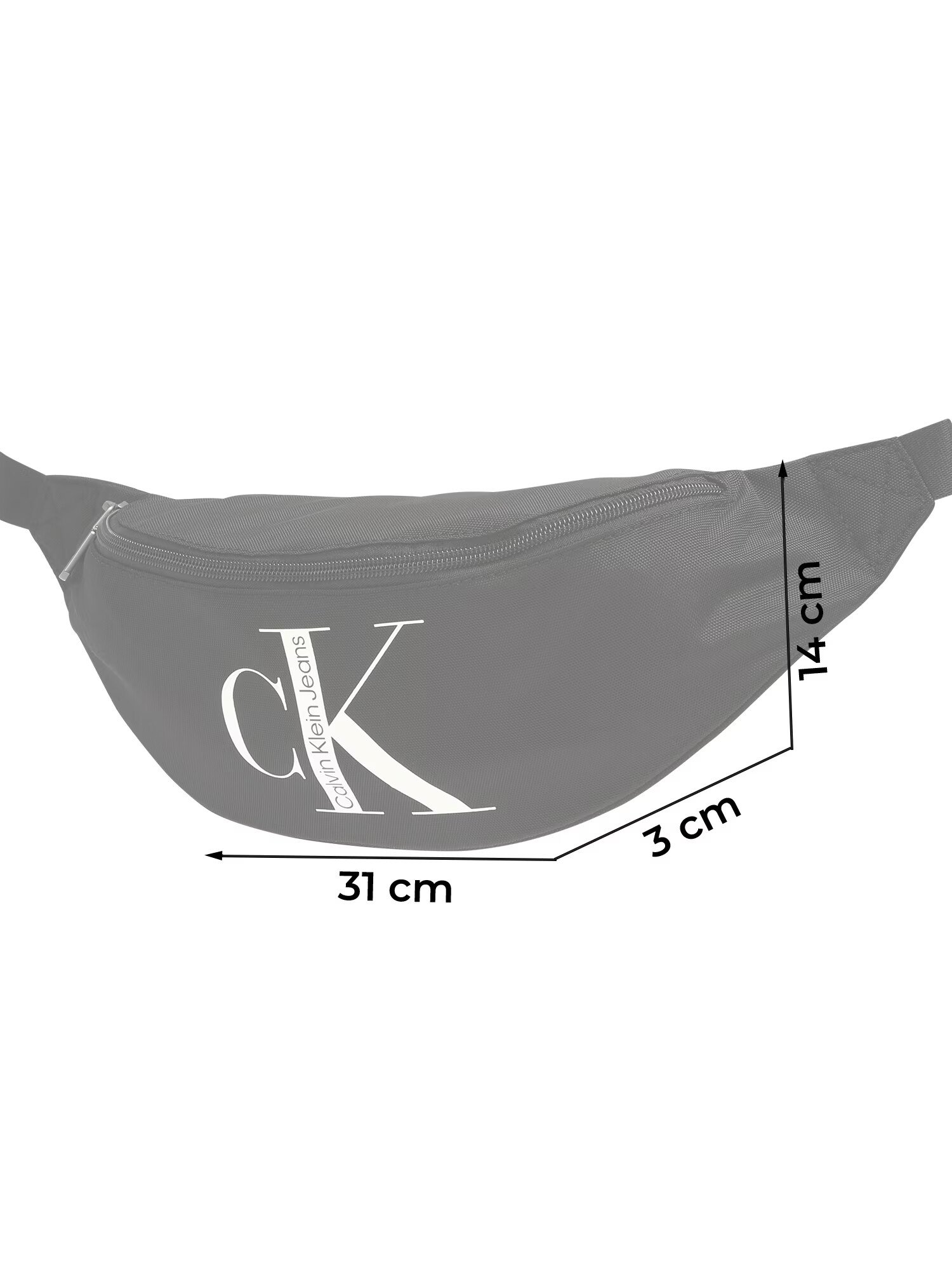 Calvin Klein Jeans Borsetă negru / alb - Pled.ro