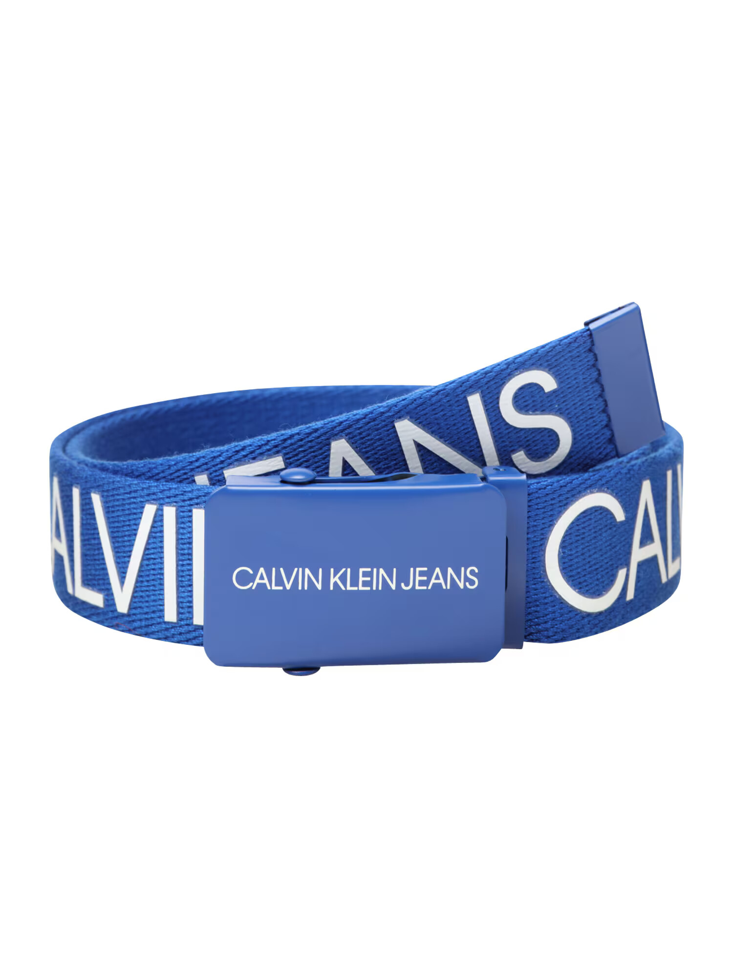 Calvin Klein Jeans Curea albastru deschis / alb - Pled.ro