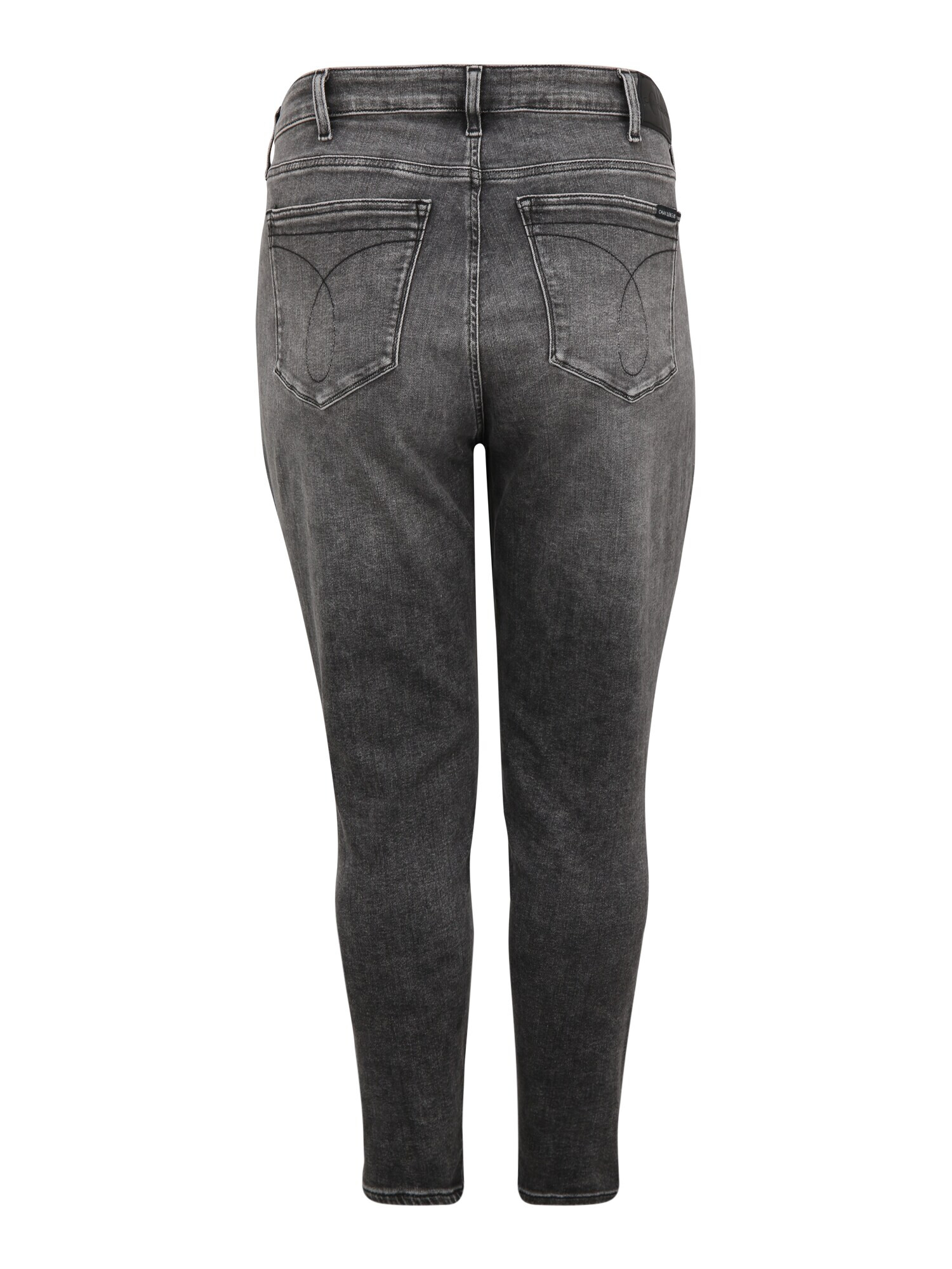 Calvin Klein Jeans Curve Jeans gri denim - Pled.ro