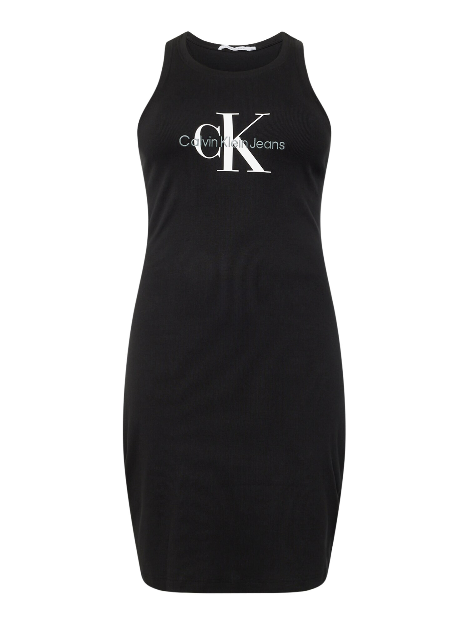 Calvin Klein Jeans Curve Rochie gri / negru / alb - Pled.ro