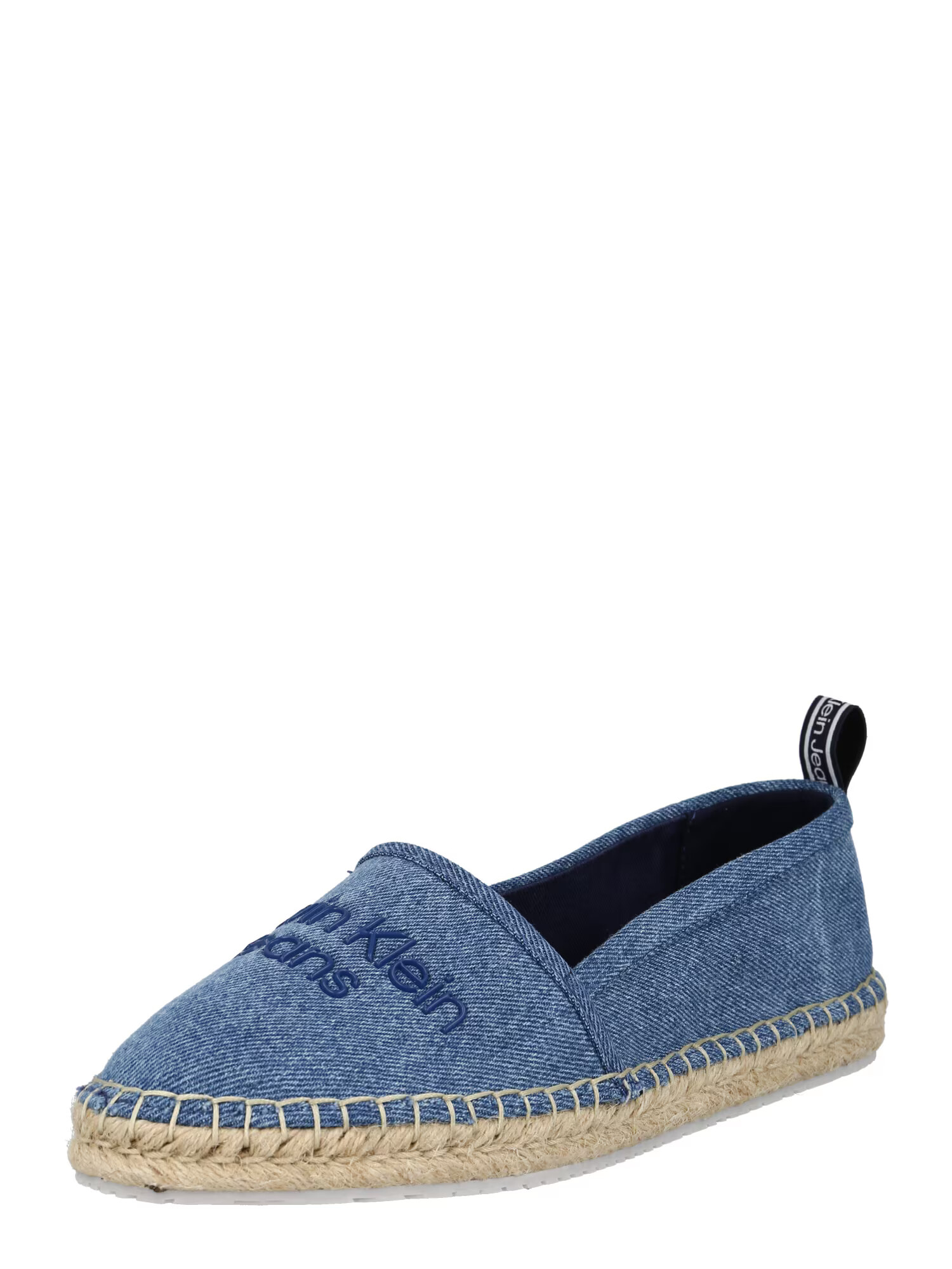 Calvin Klein Jeans Espadrile albastru denim / alb - Pled.ro