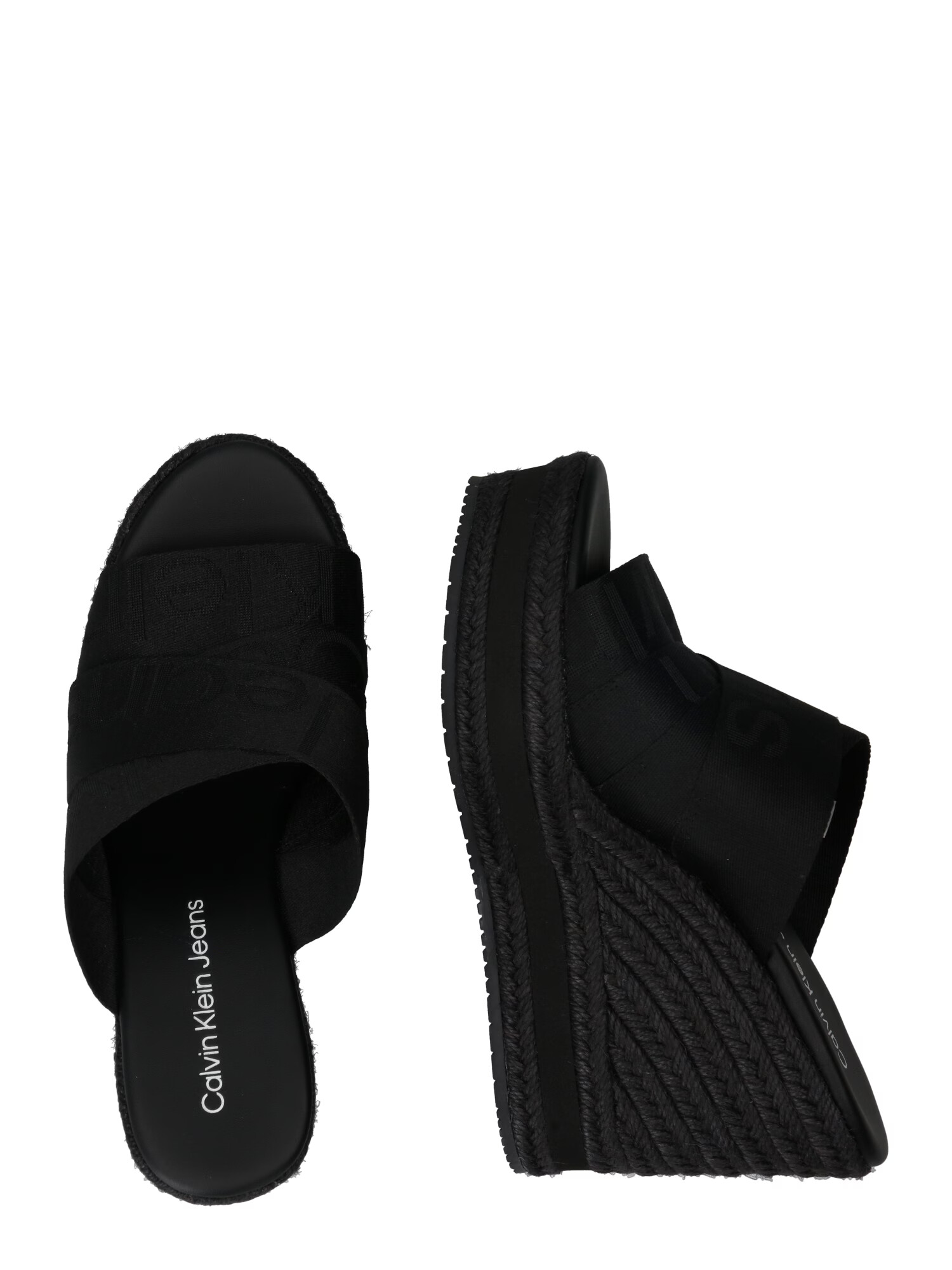 Calvin Klein Jeans Espadrile negru - Pled.ro