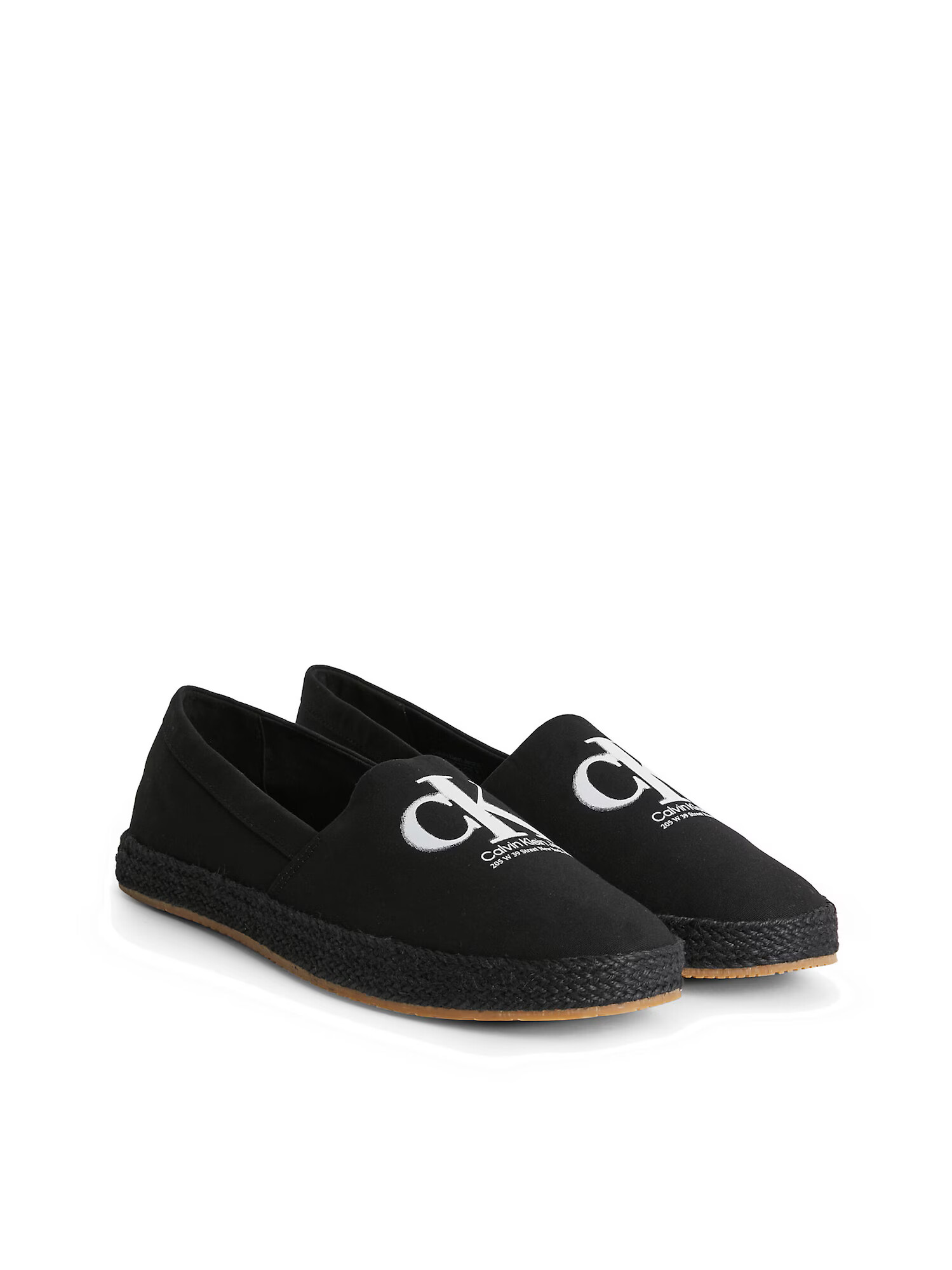 Calvin Klein Jeans Espadrile negru / alb - Pled.ro