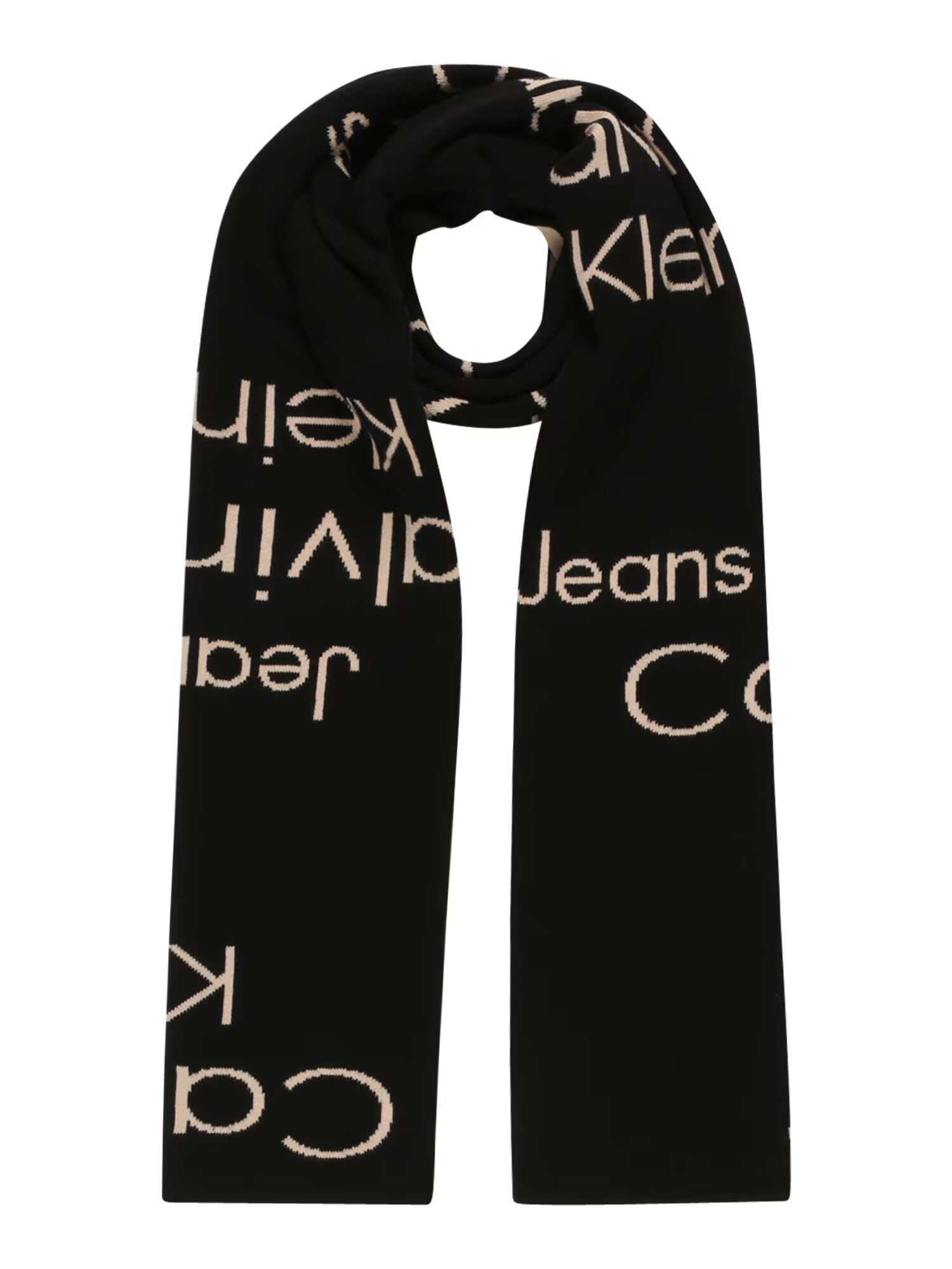 Calvin Klein Jeans Fular crem / negru - Pled.ro