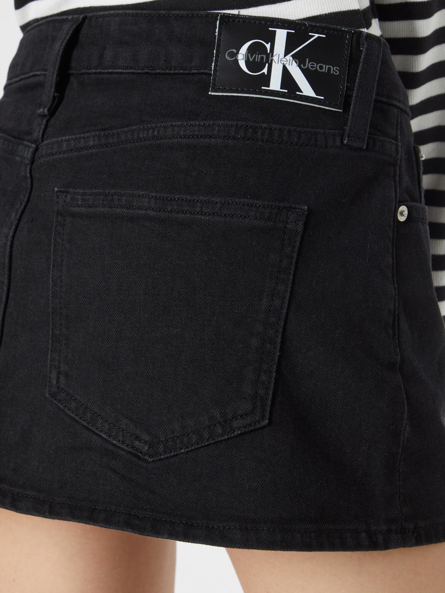 Calvin Klein Jeans Fustă negru - Pled.ro