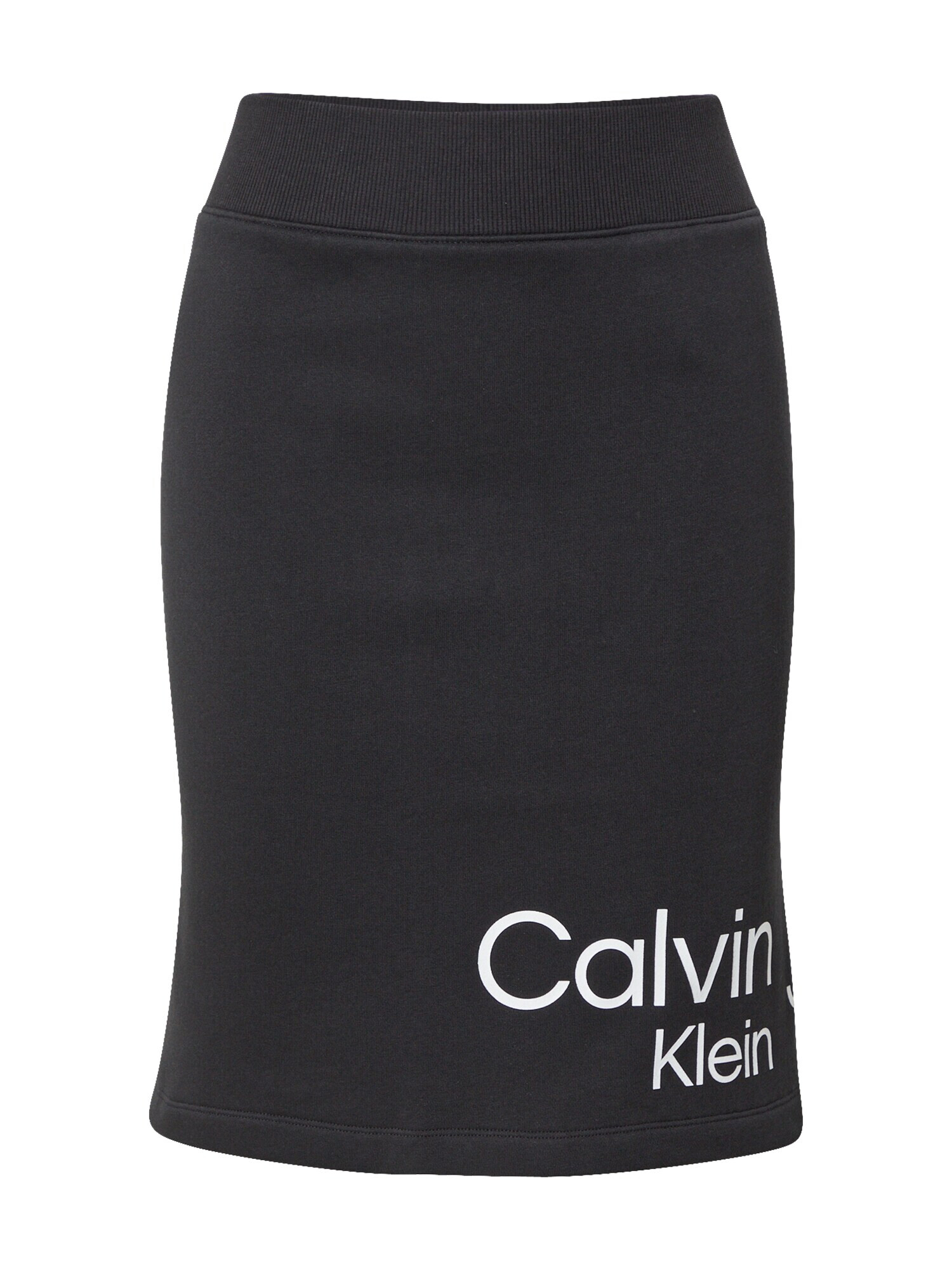 Calvin Klein Jeans Fustă negru / alb - Pled.ro