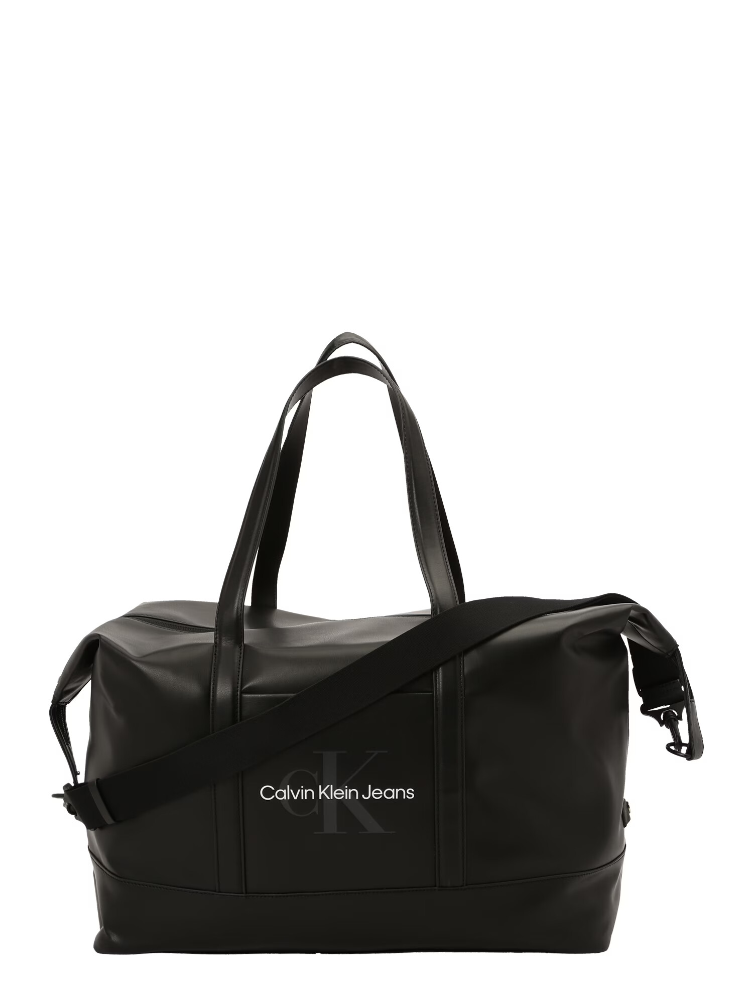 Calvin Klein Jeans Geantă de călătorie negru / alb - Pled.ro