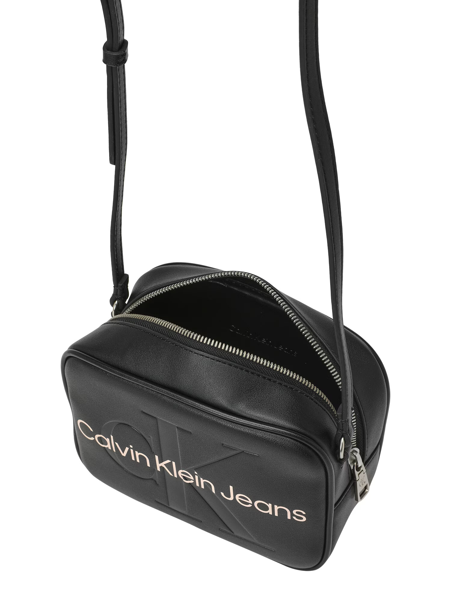 Calvin Klein Jeans Geantă de umăr bej / negru - Pled.ro