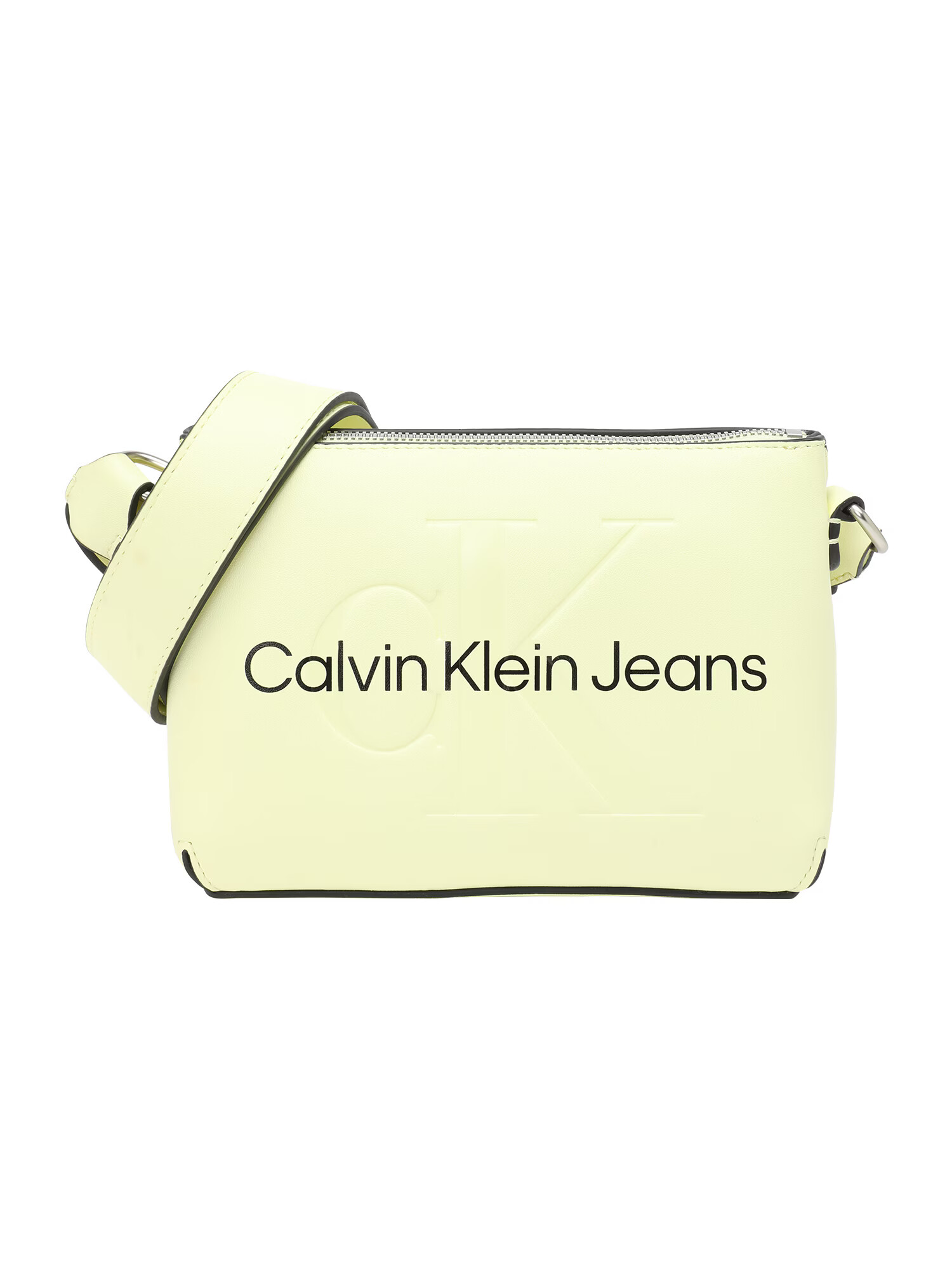 Calvin Klein Jeans Geantă de umăr galben citron / negru - Pled.ro