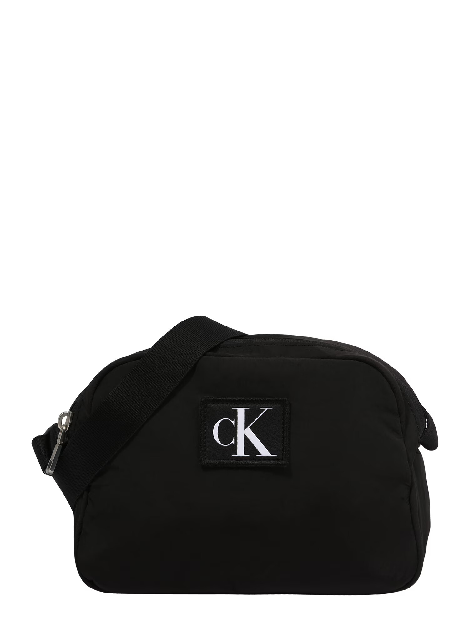 Calvin Klein Jeans Geantă de umăr negru / alb - Pled.ro