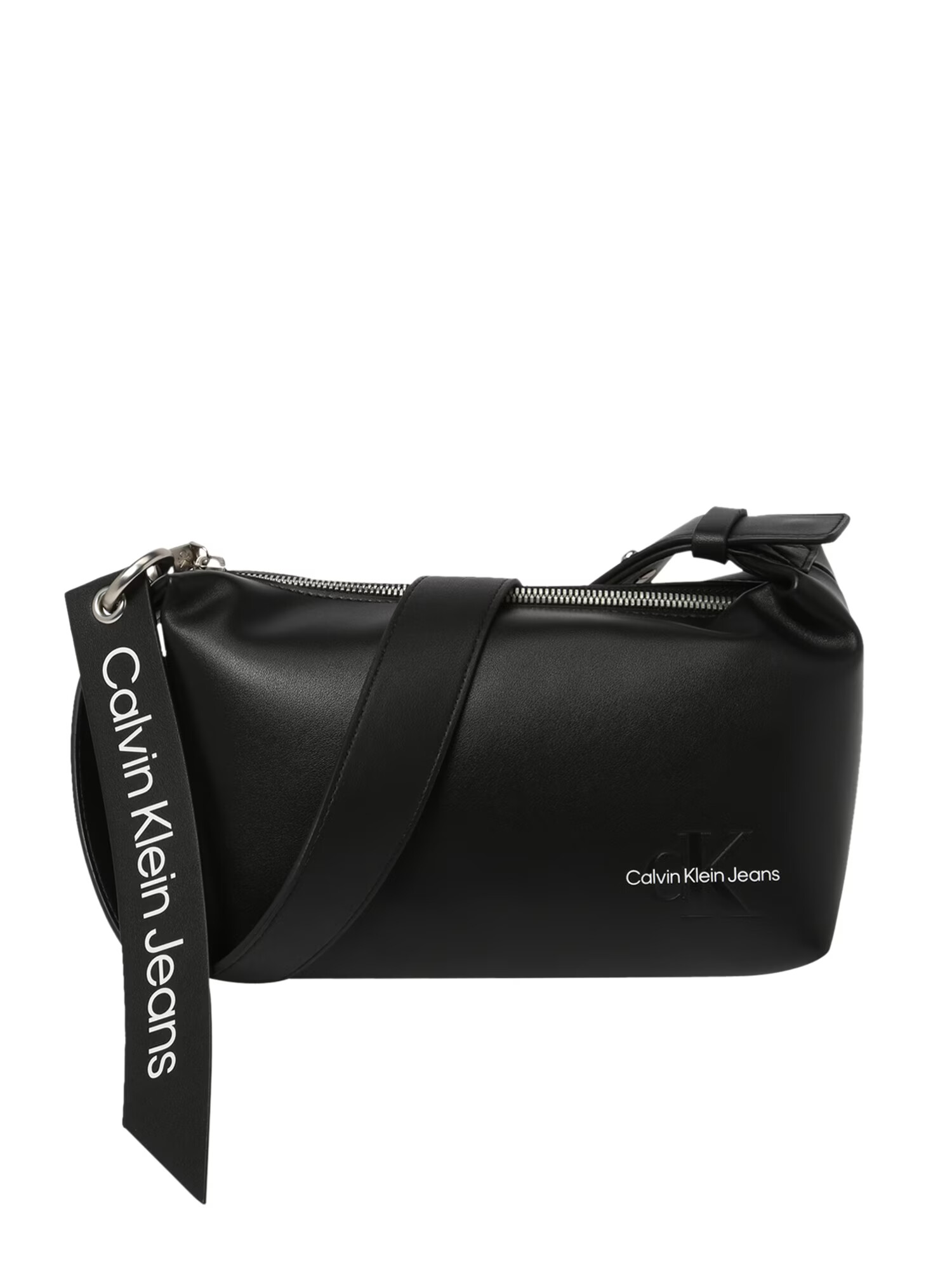 Calvin Klein Jeans Geantă de umăr negru / alb - Pled.ro