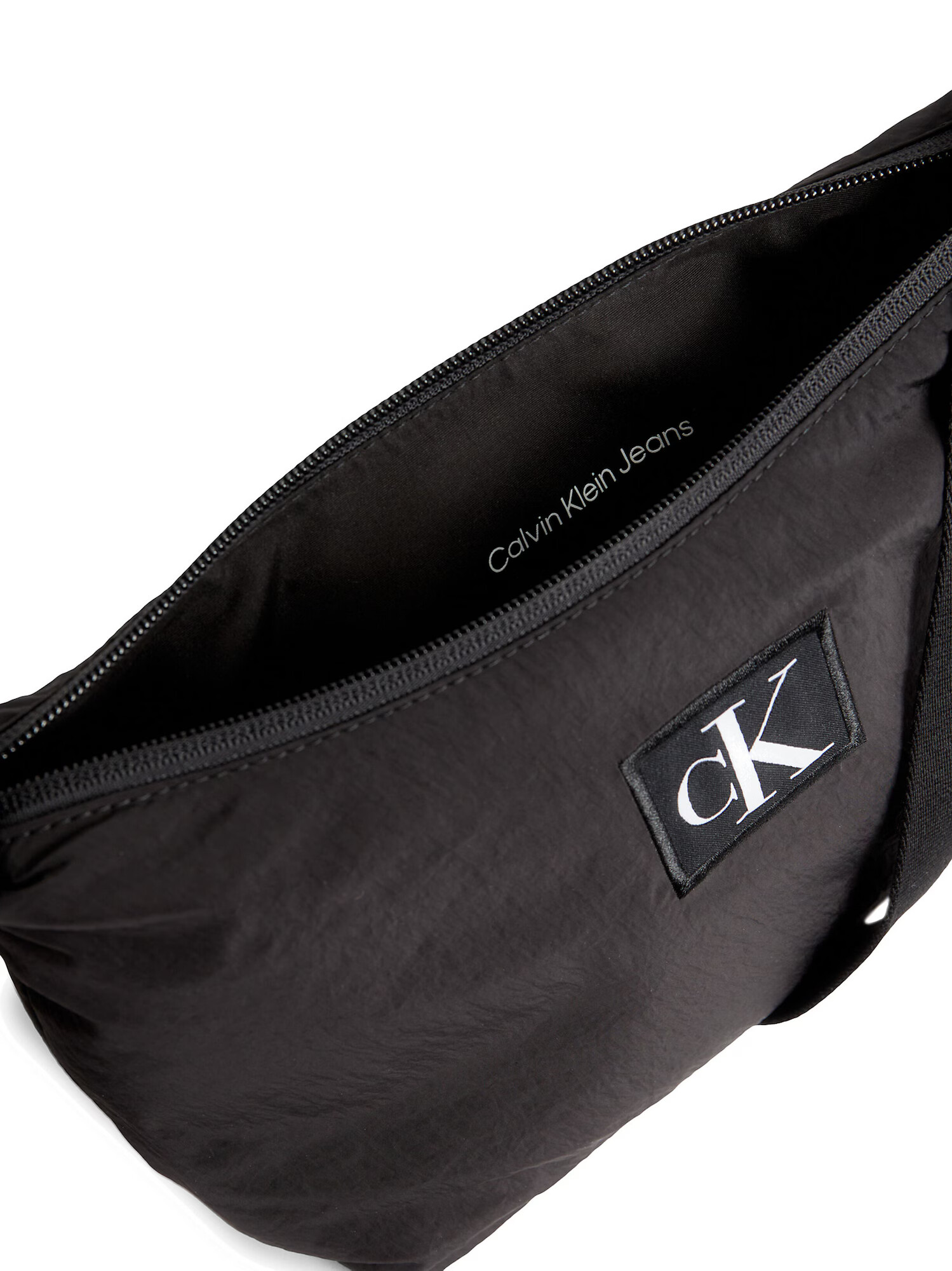 Calvin Klein Jeans Geantă de umăr negru / alb - Pled.ro