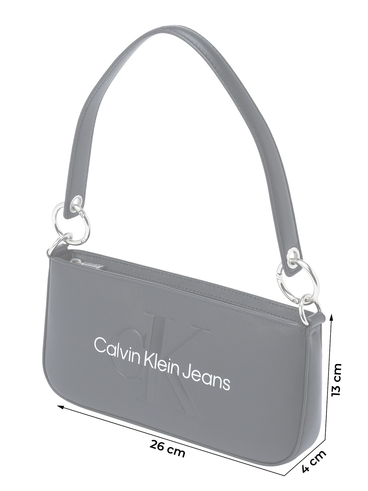 Calvin Klein Jeans Geantă de umăr negru / alb - Pled.ro