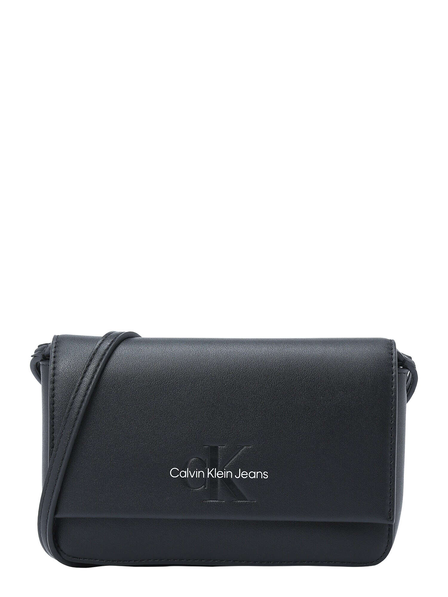 Calvin Klein Jeans Geantă de umăr negru / alb - Pled.ro