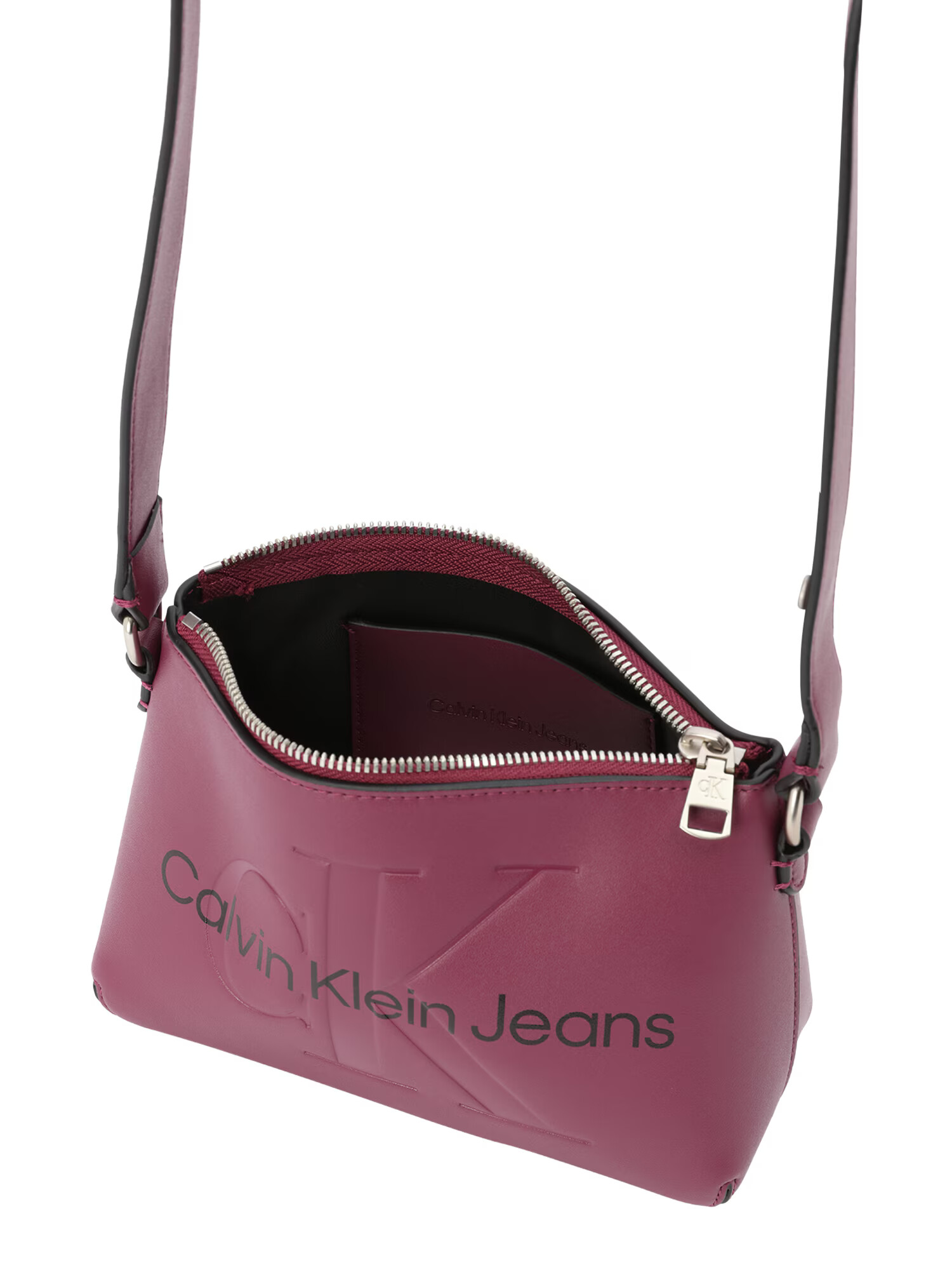 Calvin Klein Jeans Geantă de umăr roșu-violet / negru - Pled.ro