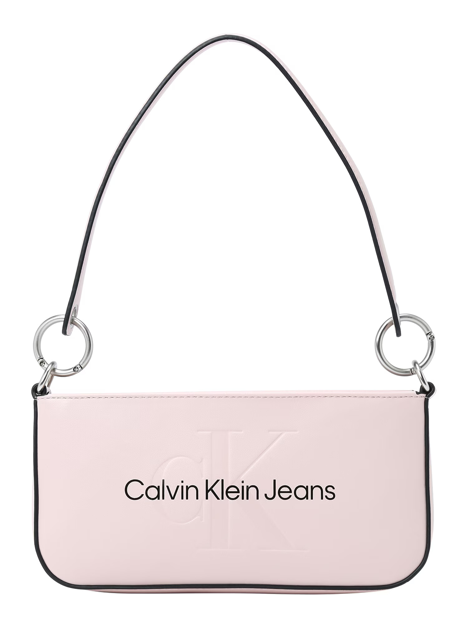 Calvin Klein Jeans Geantă de umăr roz pastel / negru - Pled.ro