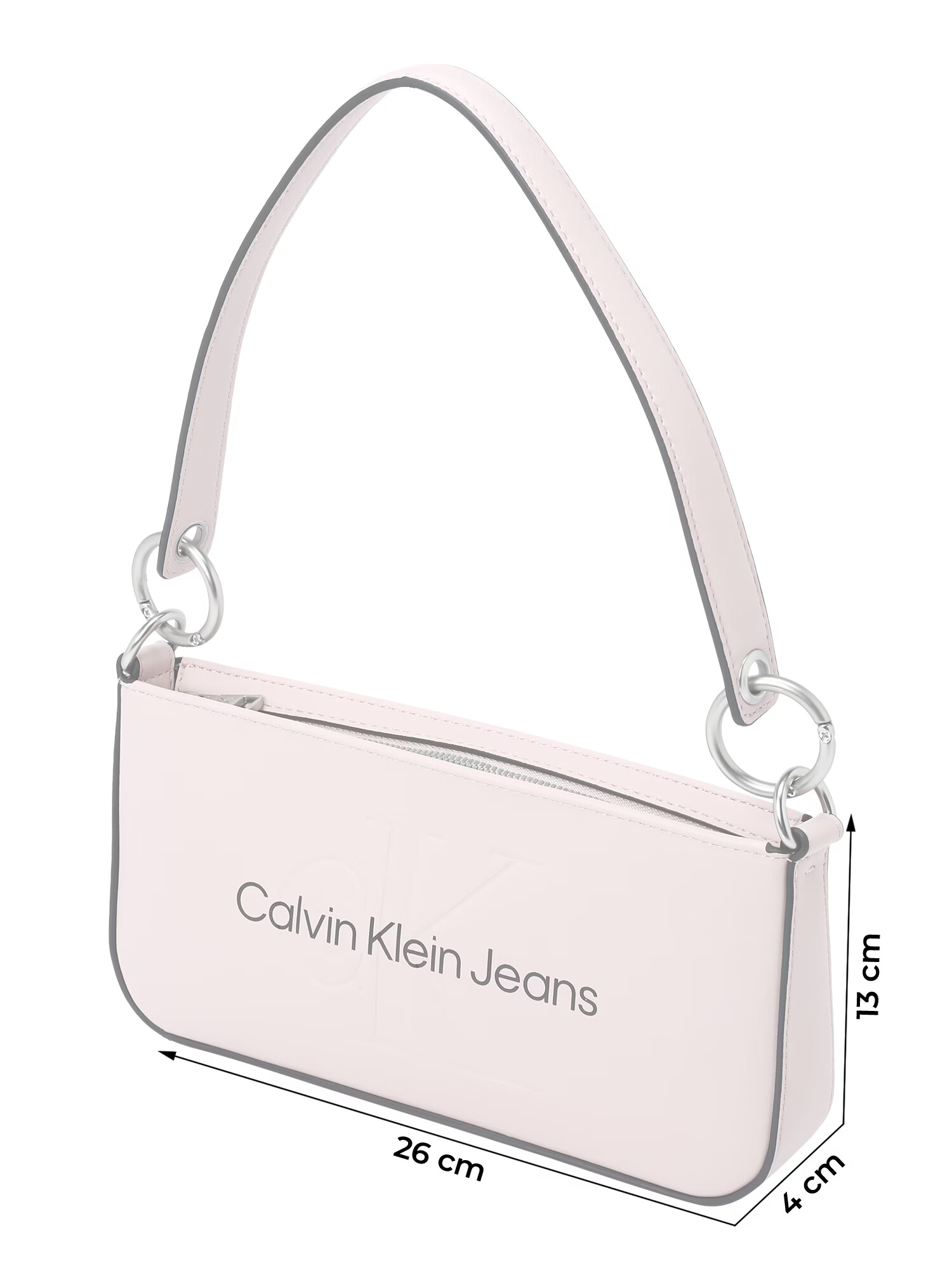 Calvin Klein Jeans Geantă de umăr roz pastel / negru - Pled.ro