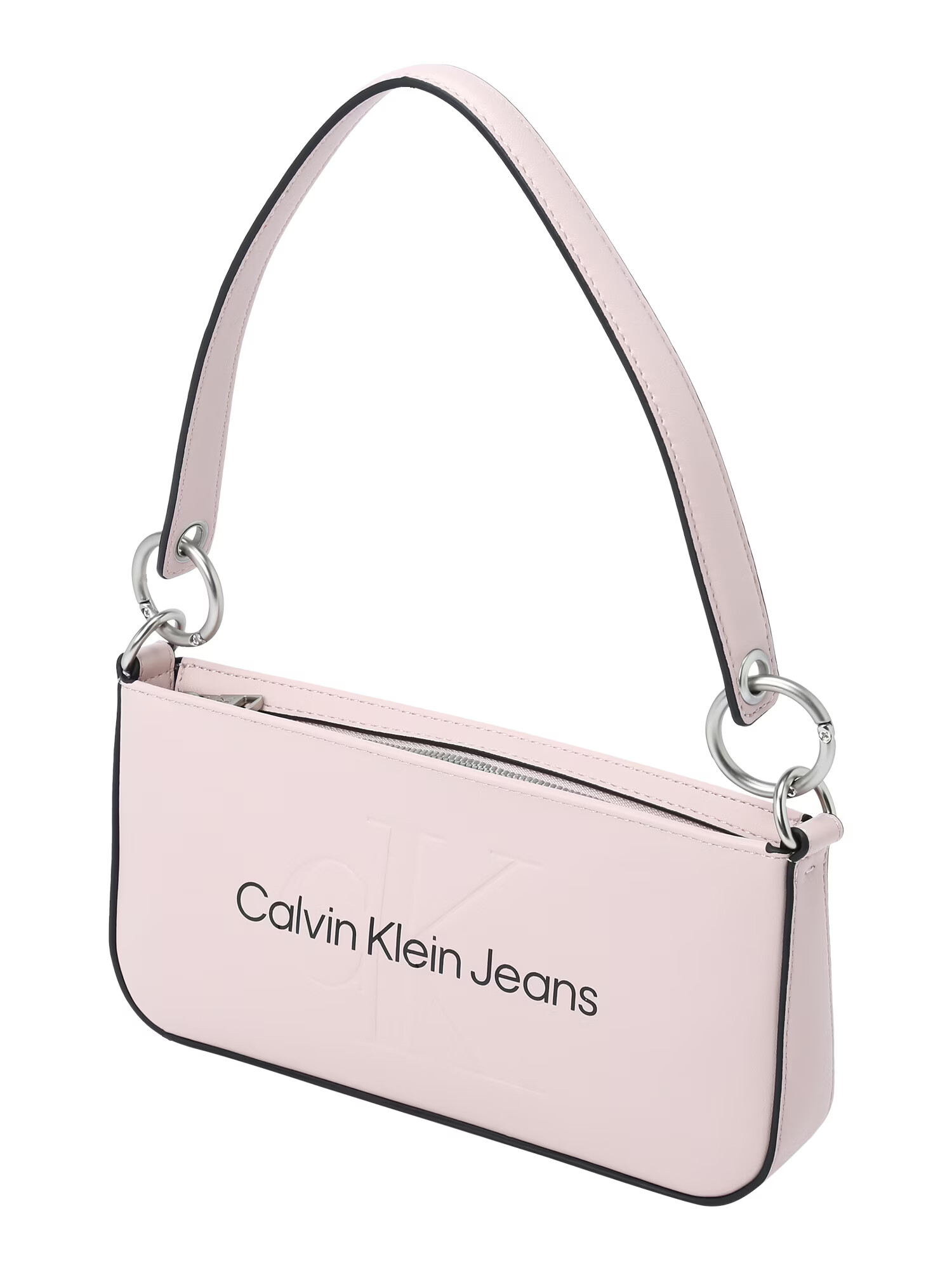 Calvin Klein Jeans Geantă de umăr roz pastel / negru - Pled.ro