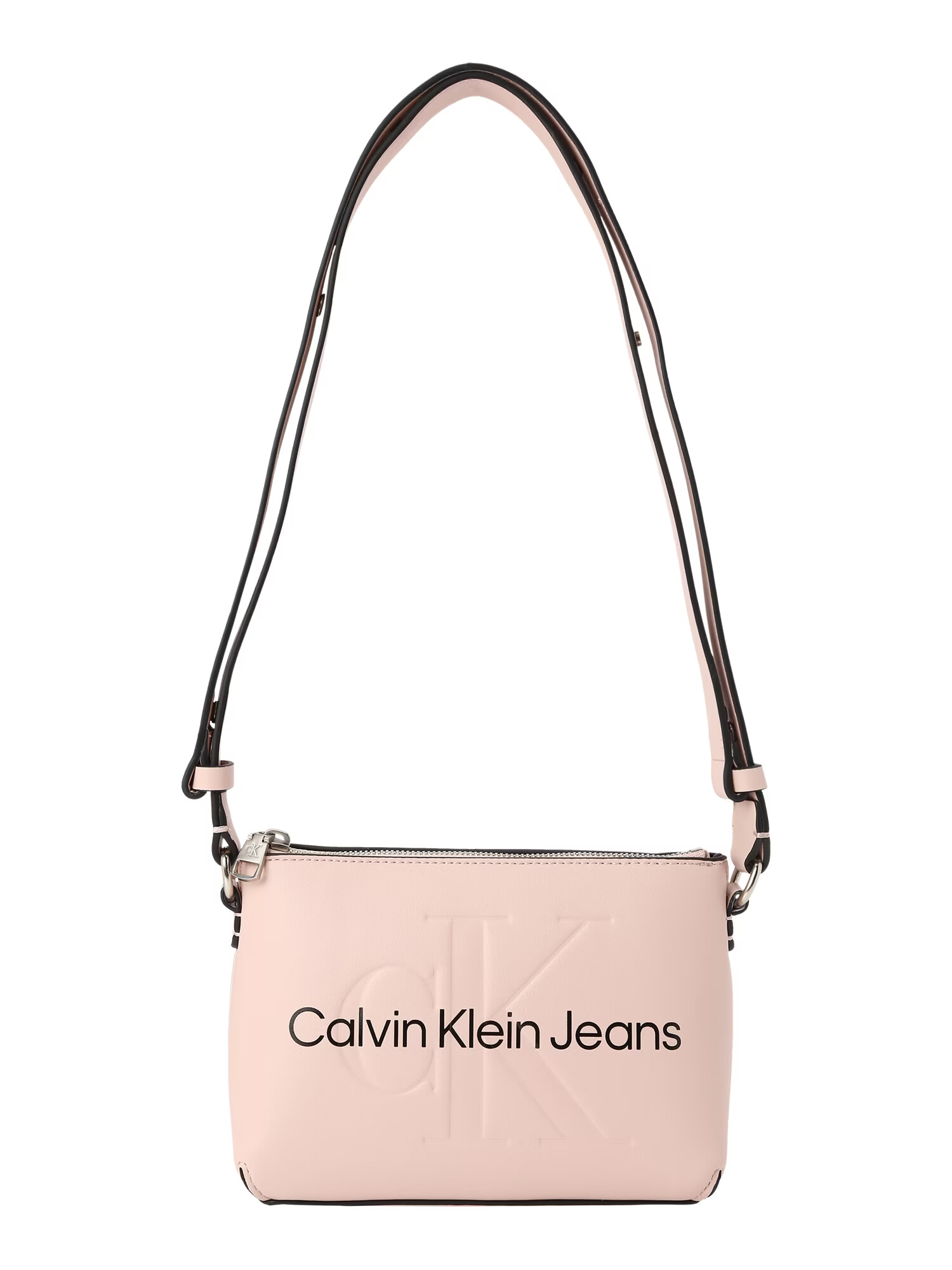 Calvin Klein Jeans Geantă de umăr roz pastel / negru - Pled.ro