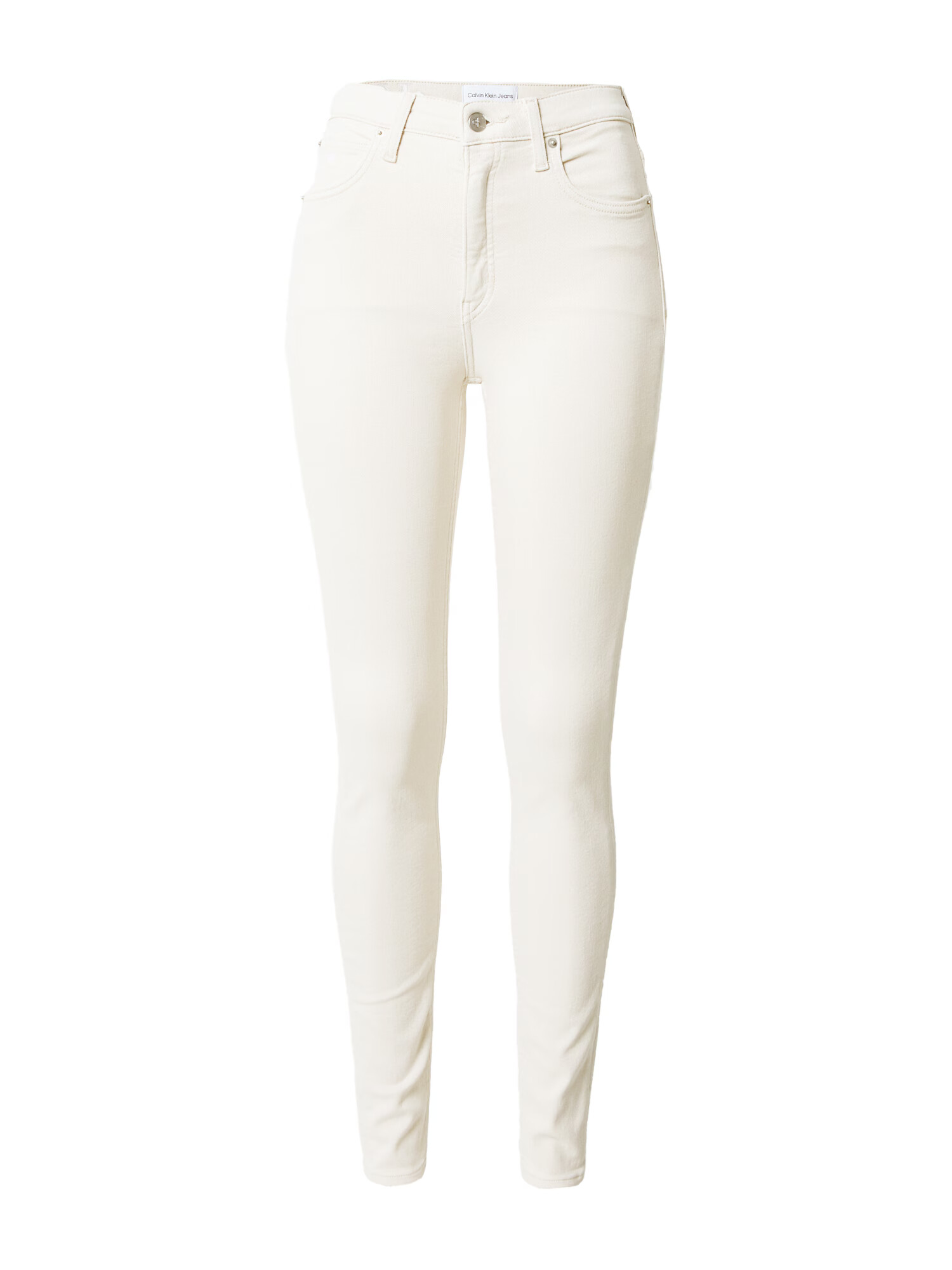 Calvin Klein Jeans Jeans alb denim - Pled.ro